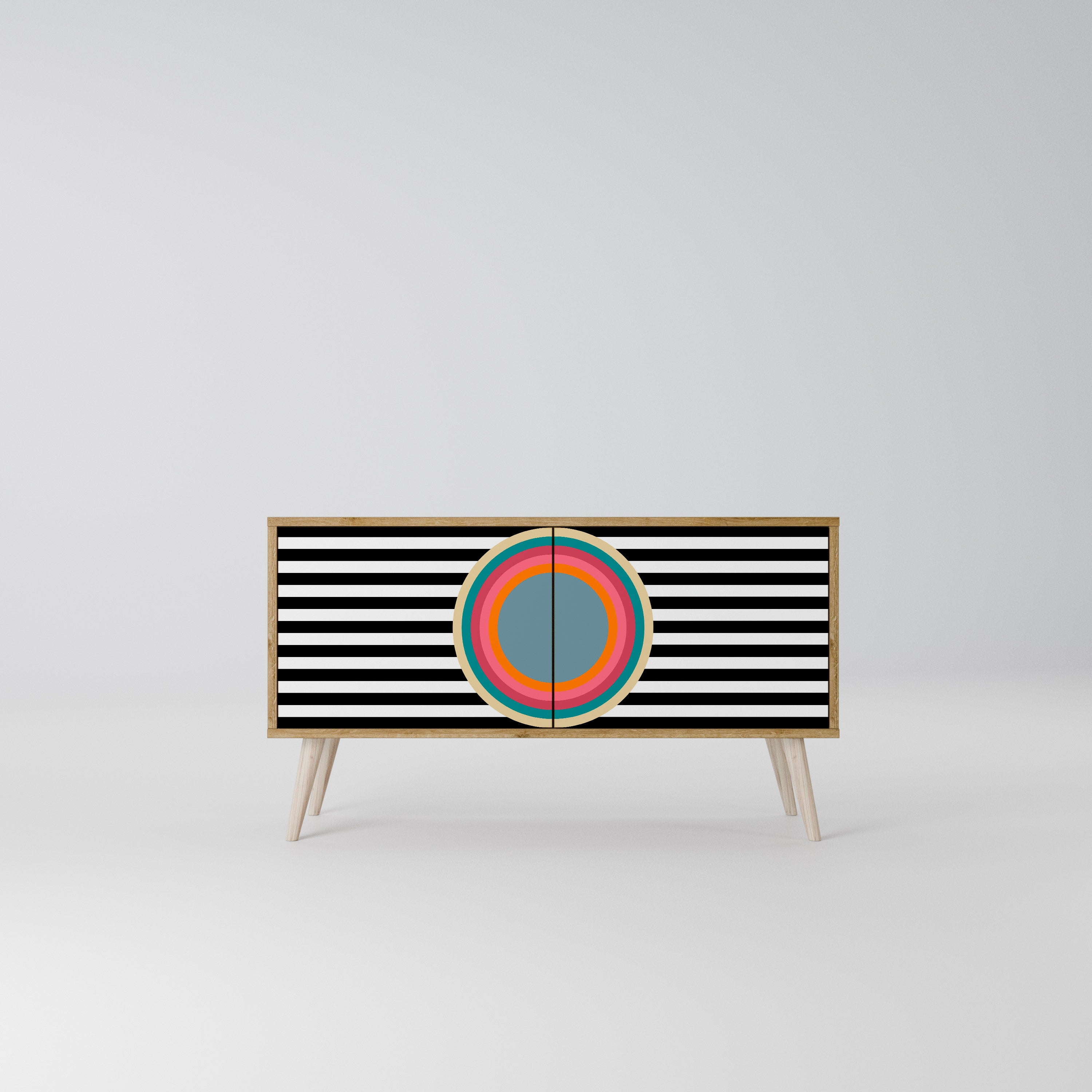 SPECTRA SHOWCASE Kompaktowa szafka RTV 2-drzwiowa