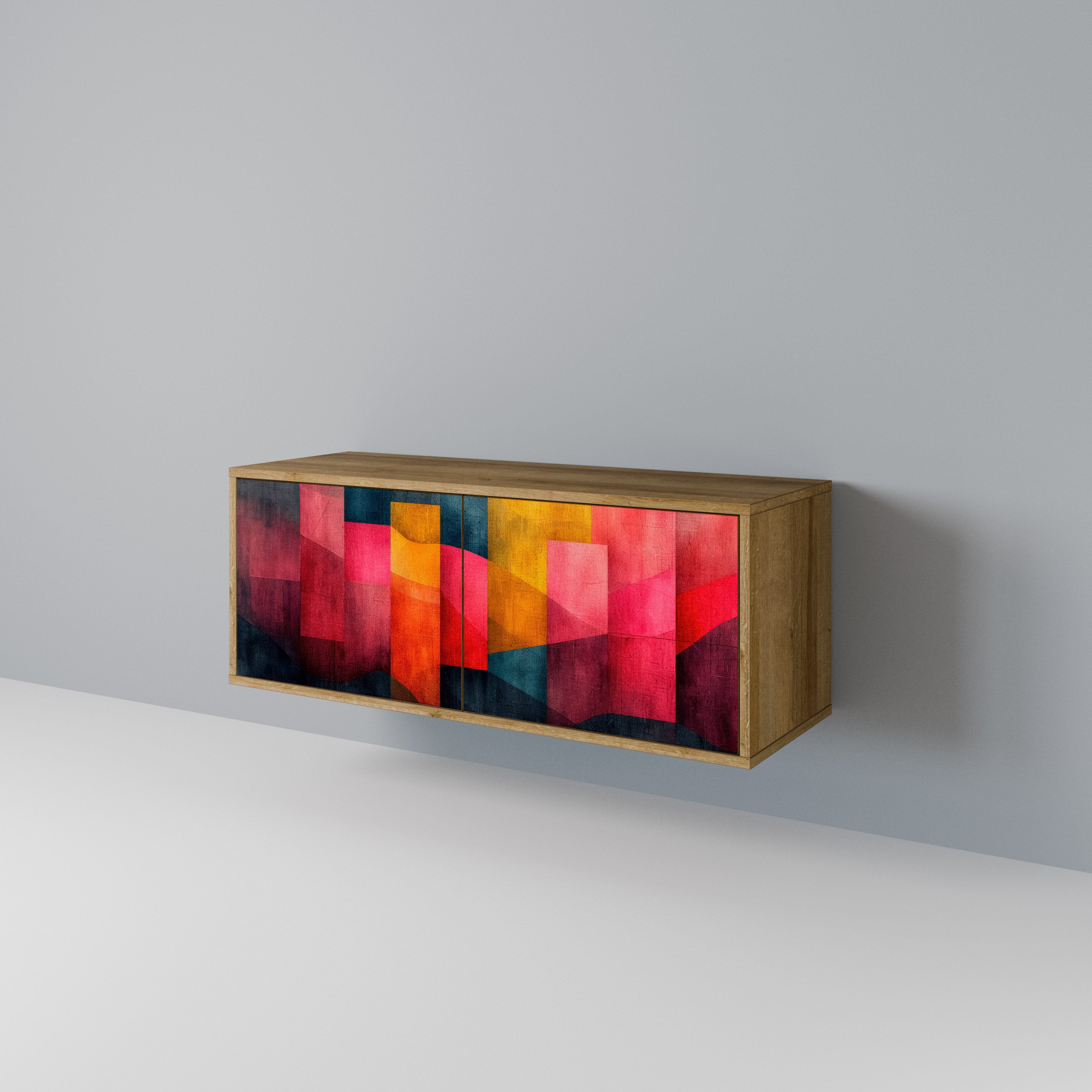COLORFUL SOUNDS Kompaktowa szafka RTV 2-drzwiowa