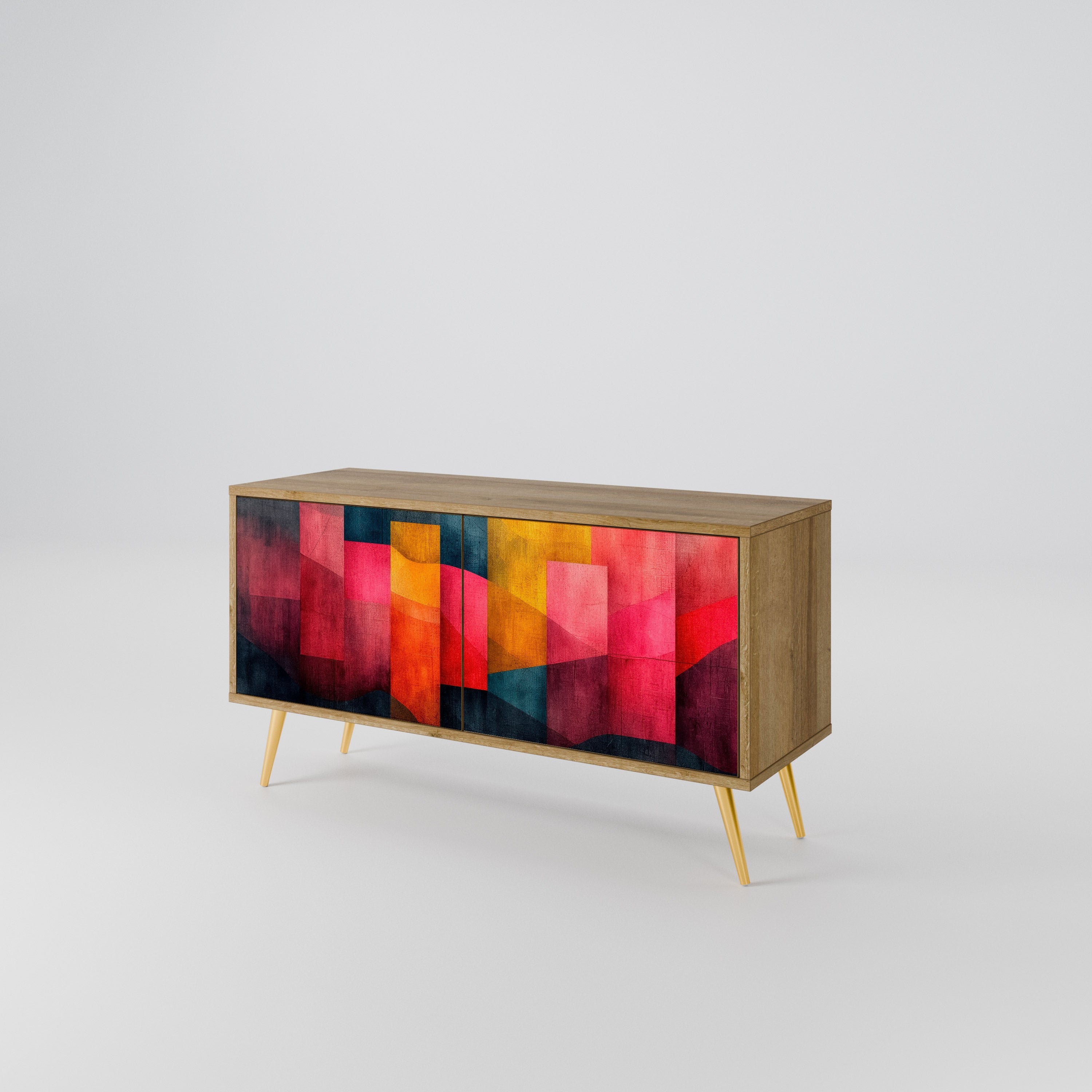 COLORFUL SOUNDS Kompaktowa szafka RTV 2-drzwiowa
