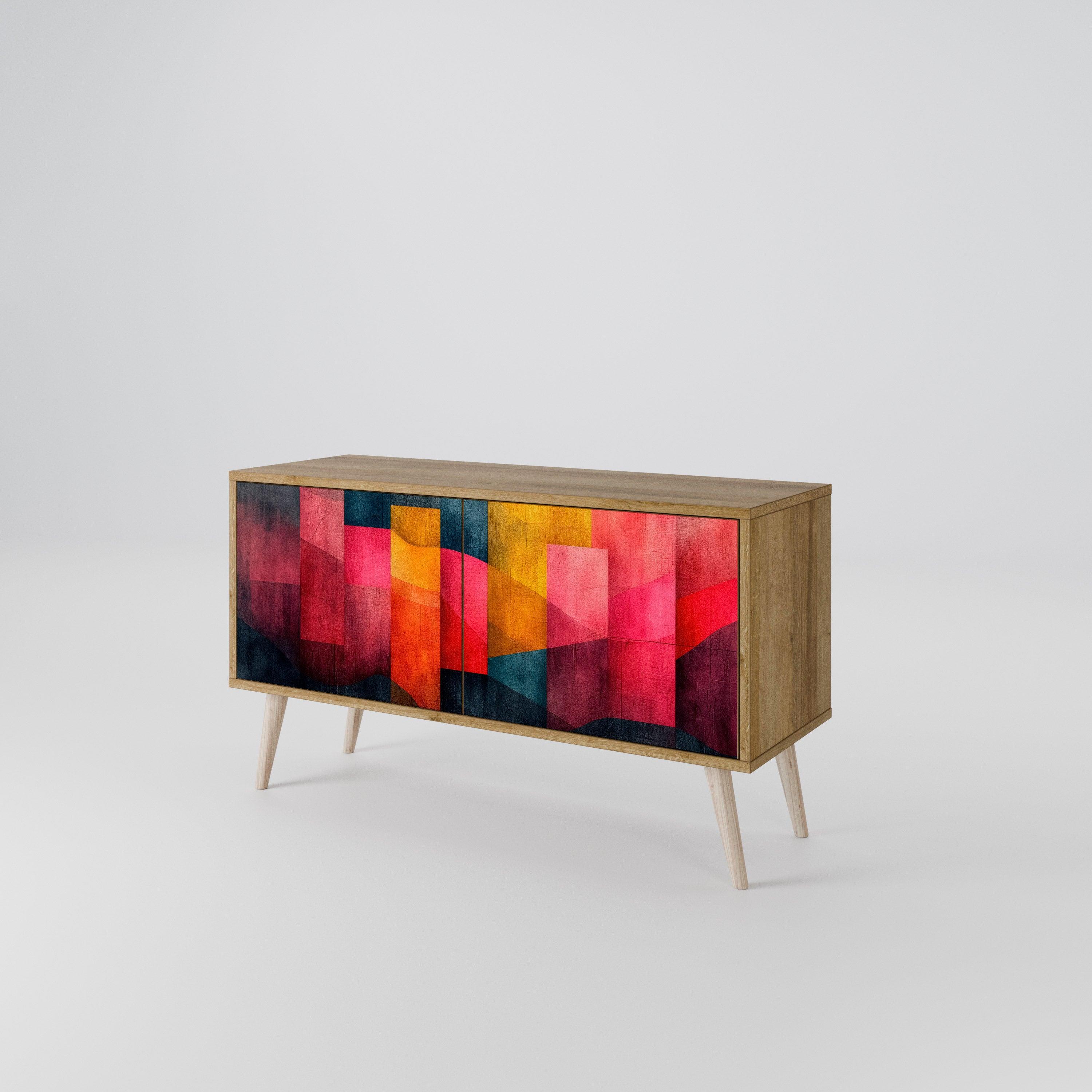 COLORFUL SOUNDS Kompaktowa szafka RTV 2-drzwiowa