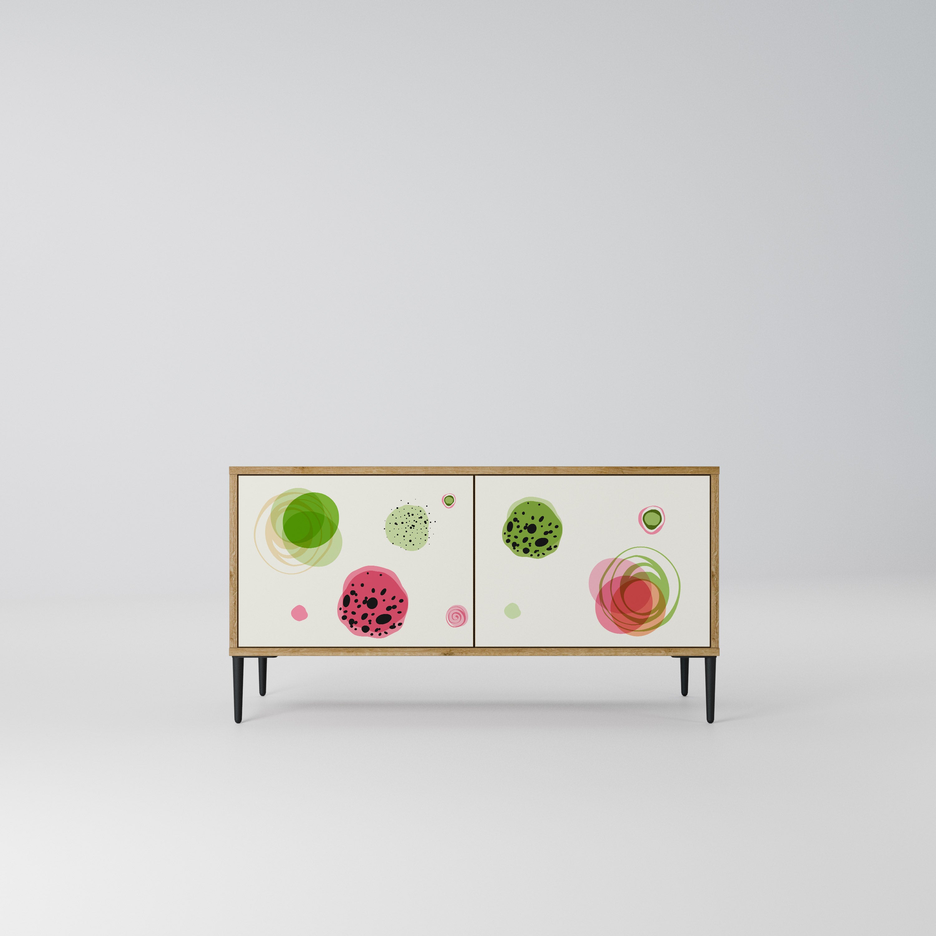 COLORFUL COSMOS Kompaktowa szafka RTV 2-drzwiowa