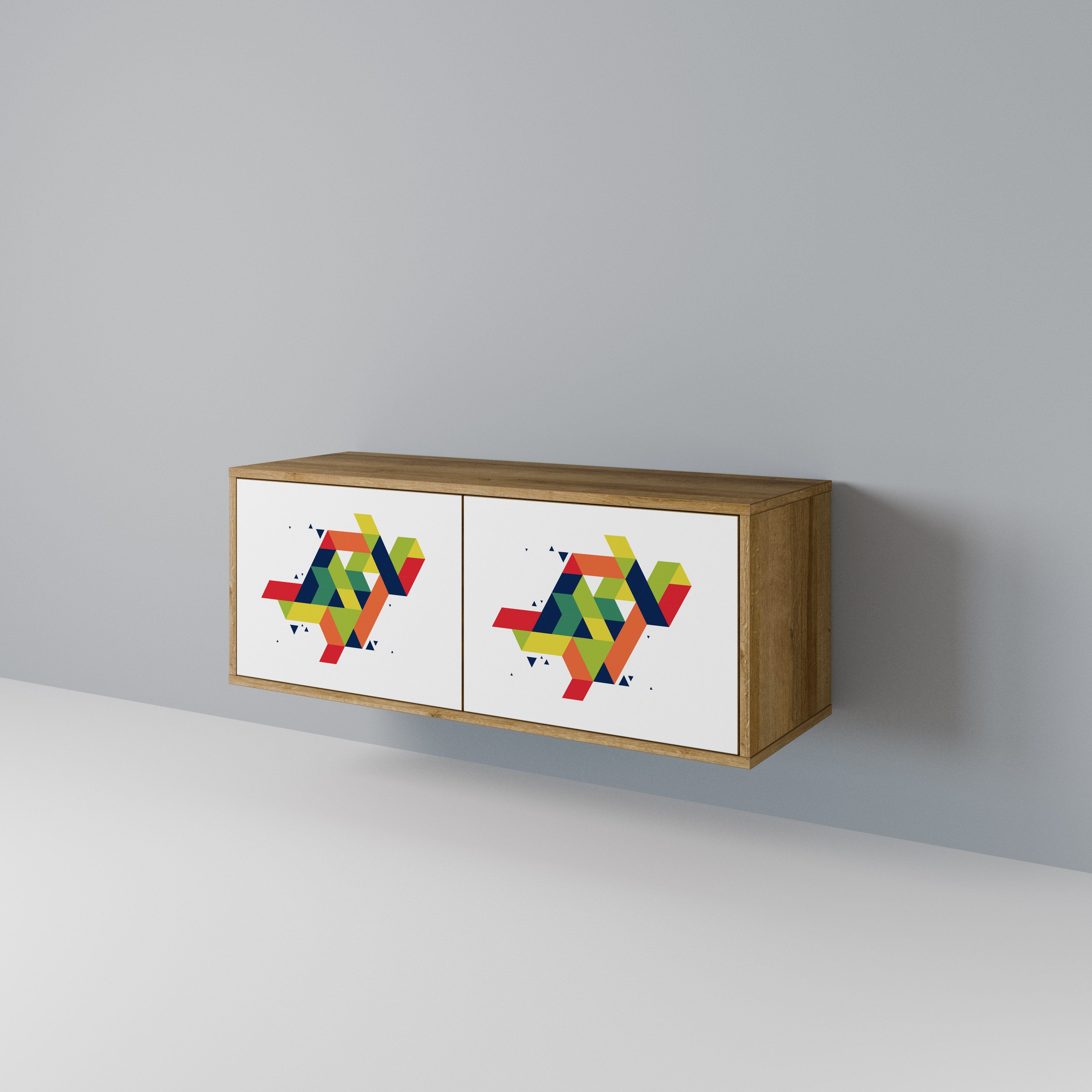 FUTURE SIGN Kompaktowa szafka RTV 2-drzwiowa