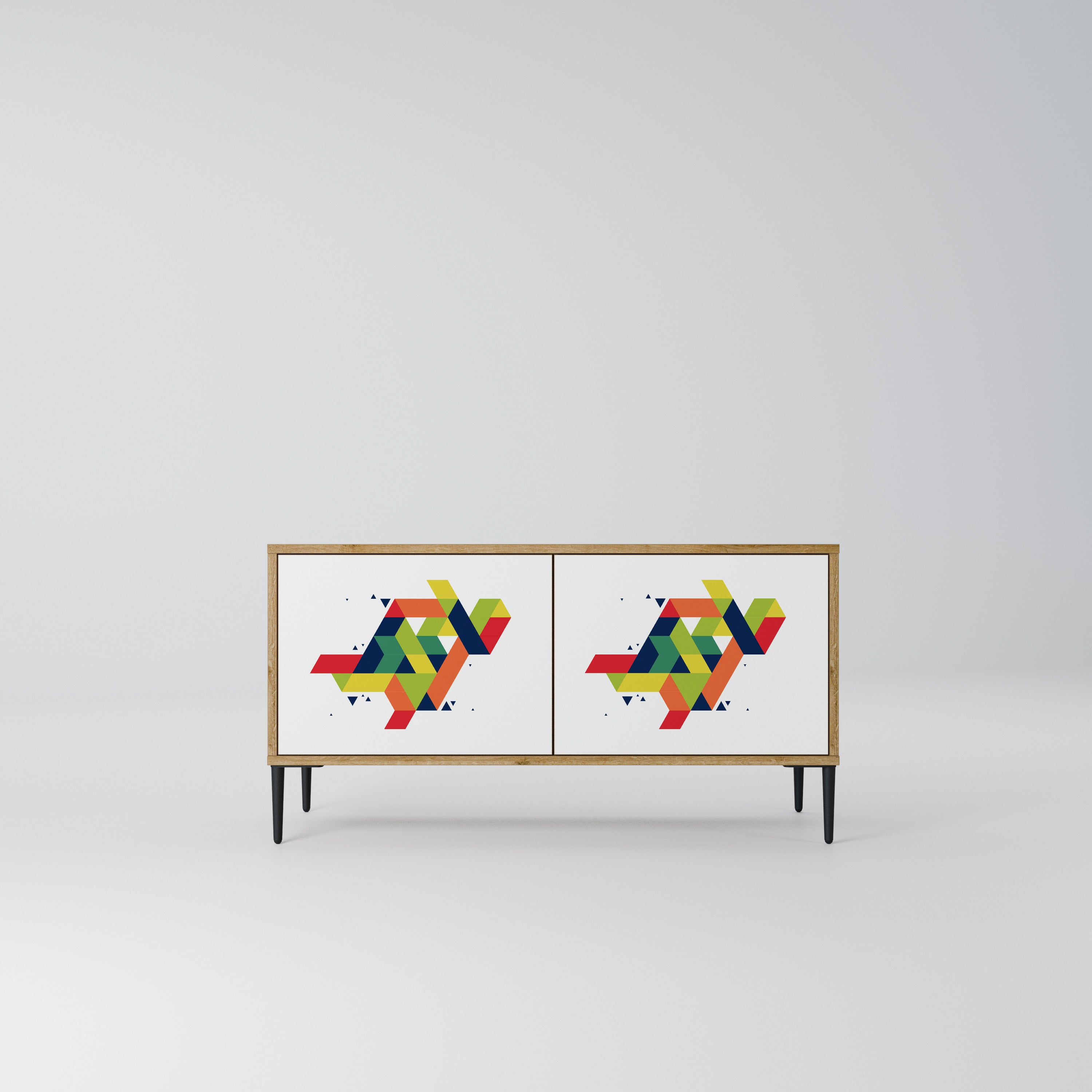FUTURE SIGN Kompaktowa szafka RTV 2-drzwiowa