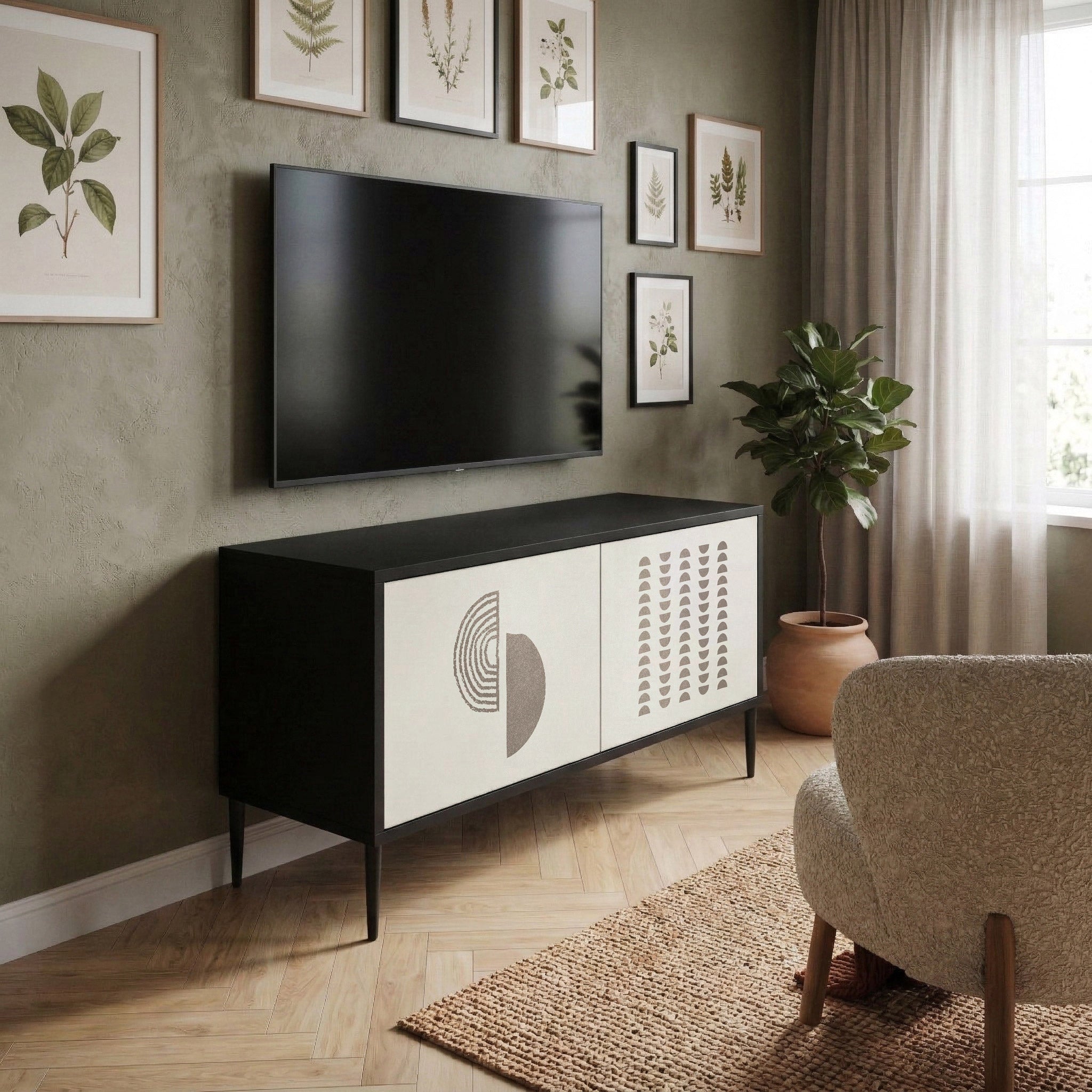 HARMONY ESSENCE Kompaktowa szafka RTV 2-drzwiowa