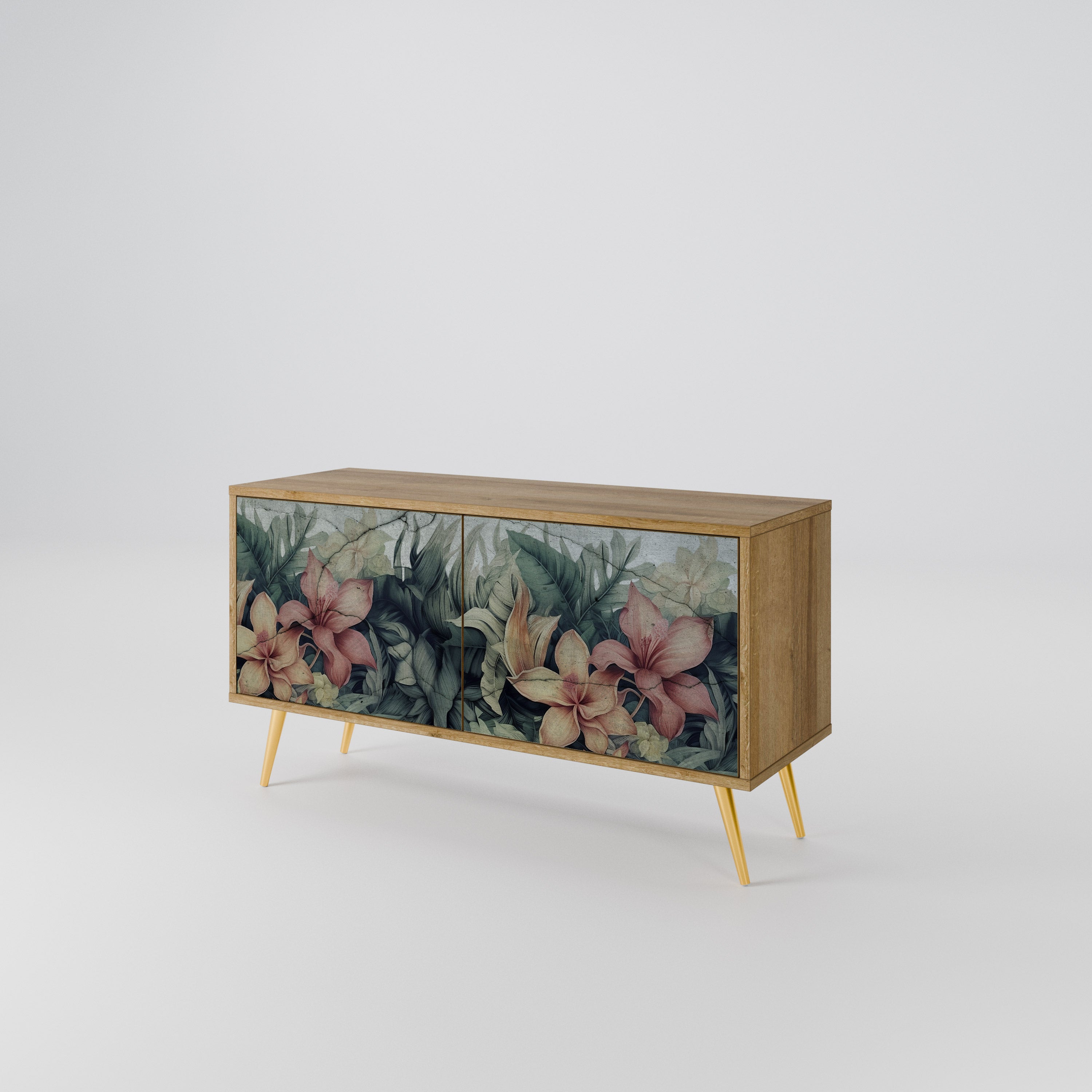HEAVENLY BLOOM Kompaktowa szafka RTV 2-drzwiowa
