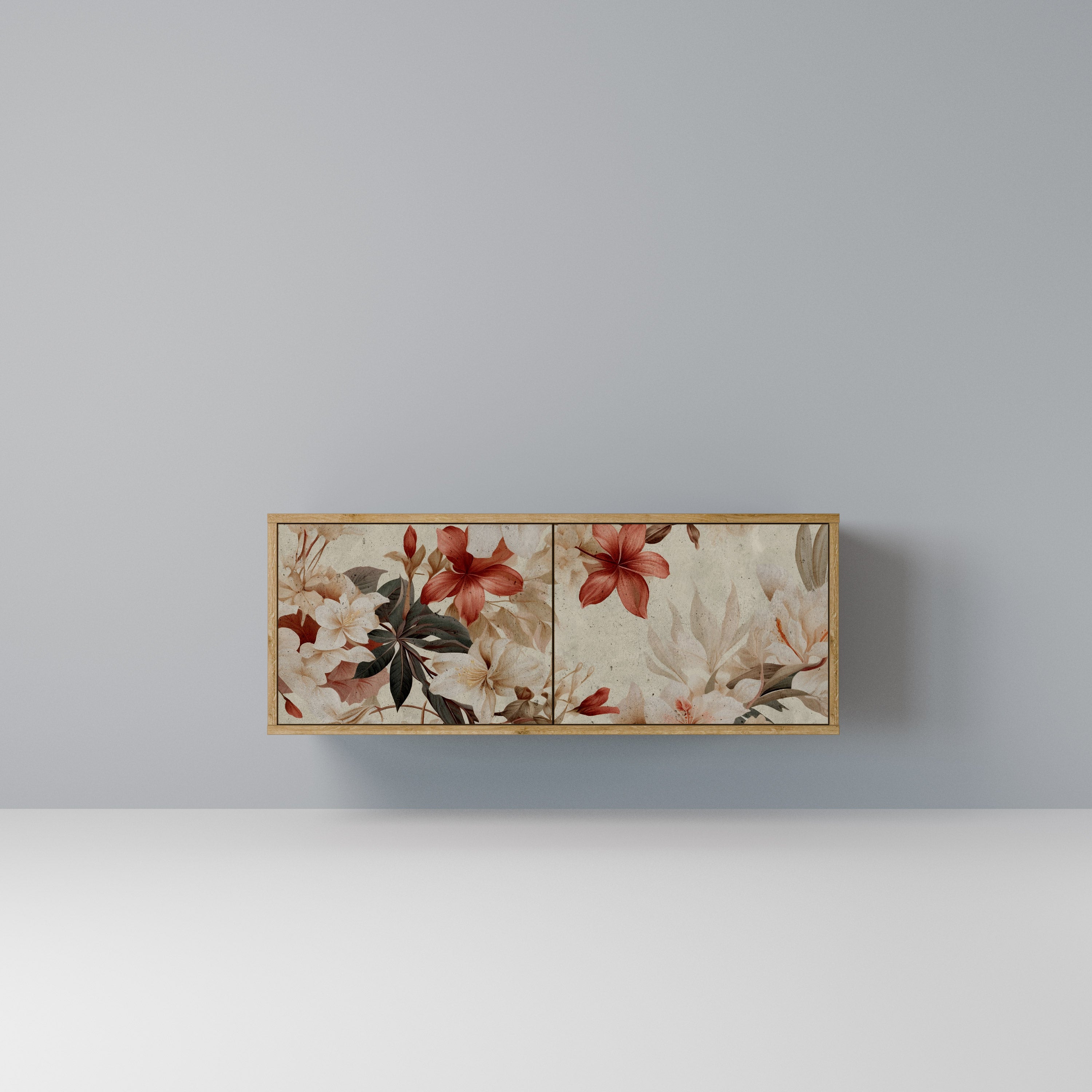 PETAL HARMONY Kompaktowa szafka RTV 2-drzwiowa