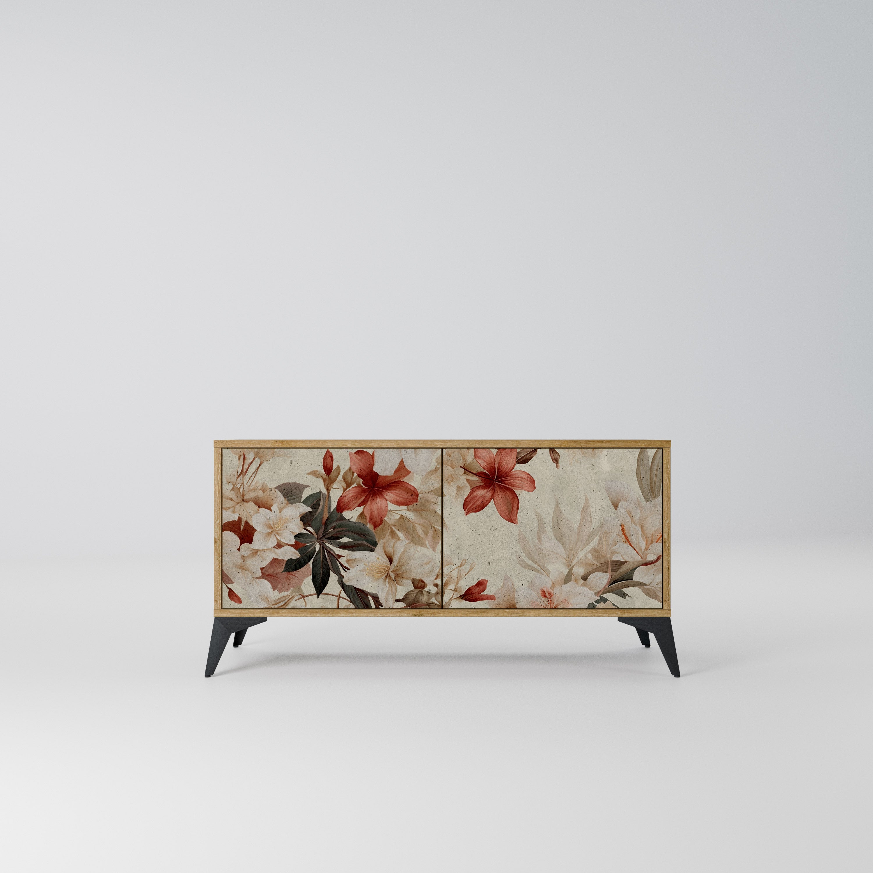 PETAL HARMONY Kompaktowa szafka RTV 2-drzwiowa