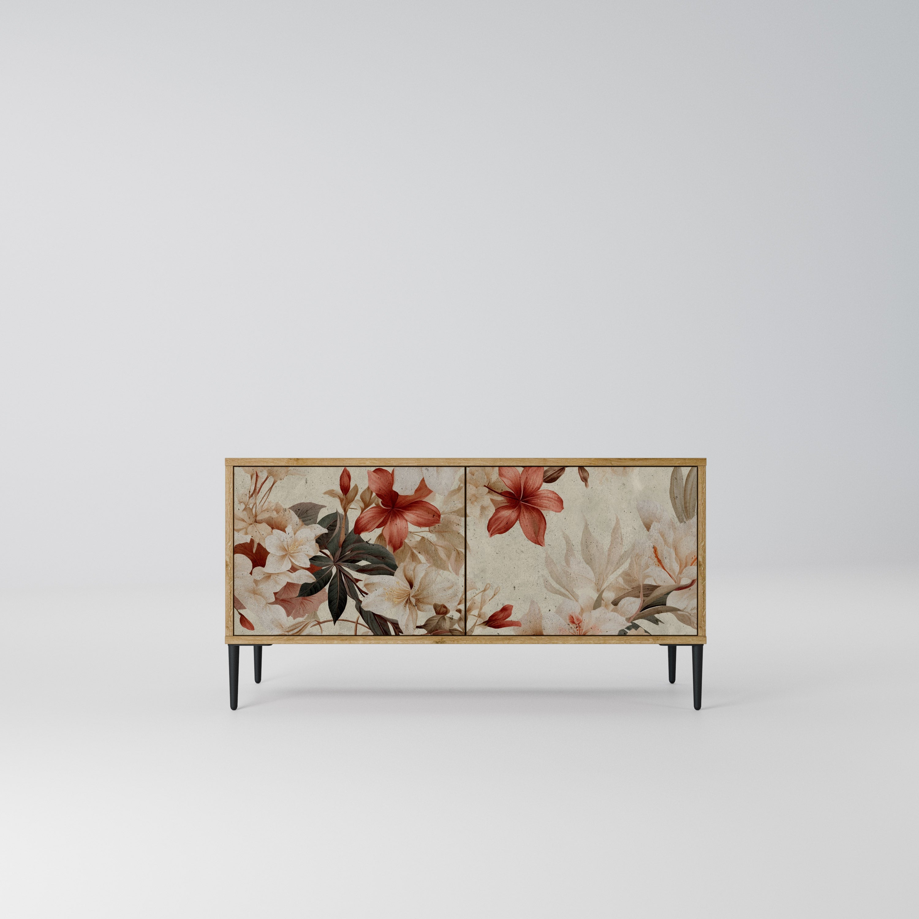 PETAL HARMONY Kompaktowa szafka RTV 2-drzwiowa