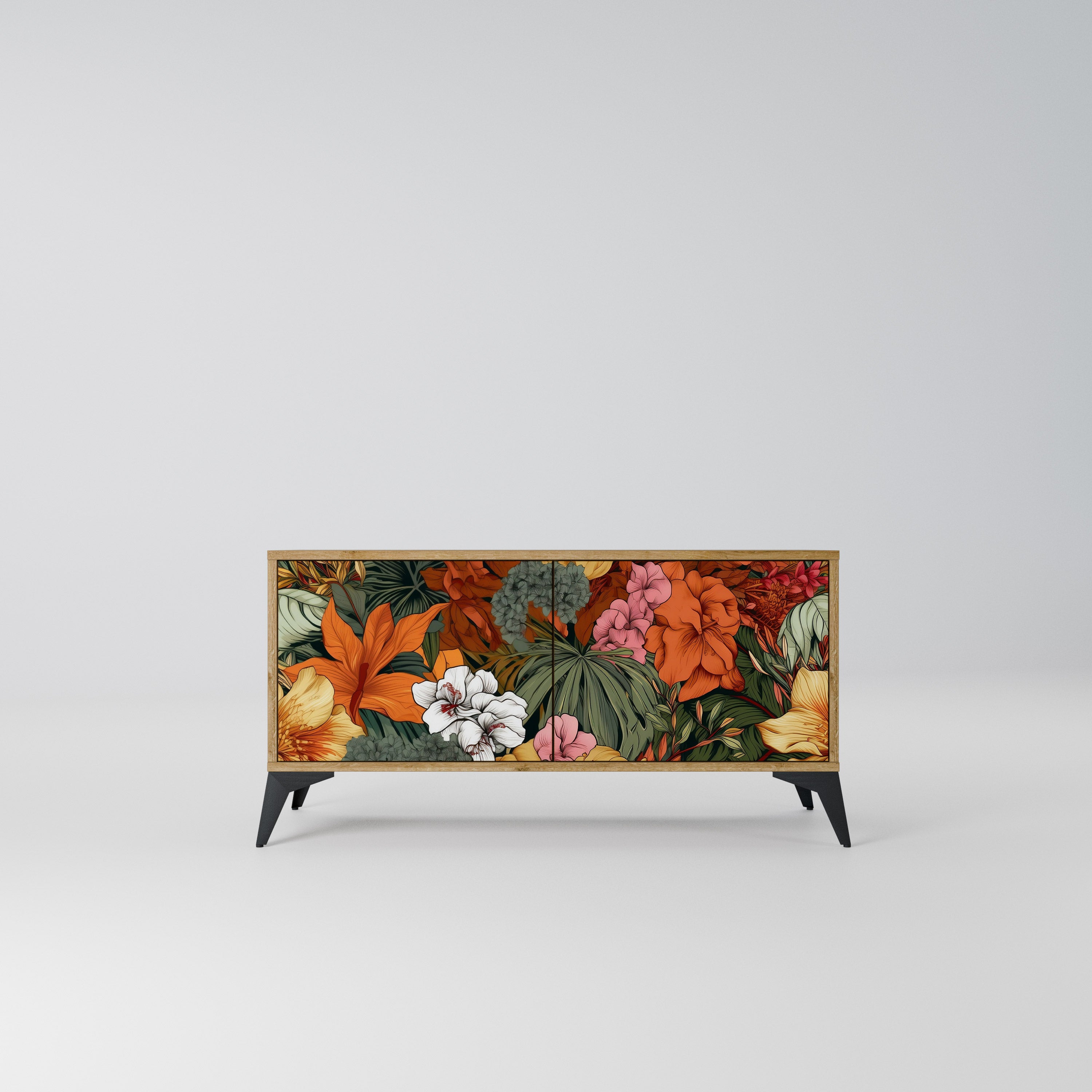 RADIANT FLORA Kompaktowa szafka RTV 2-drzwiowa
