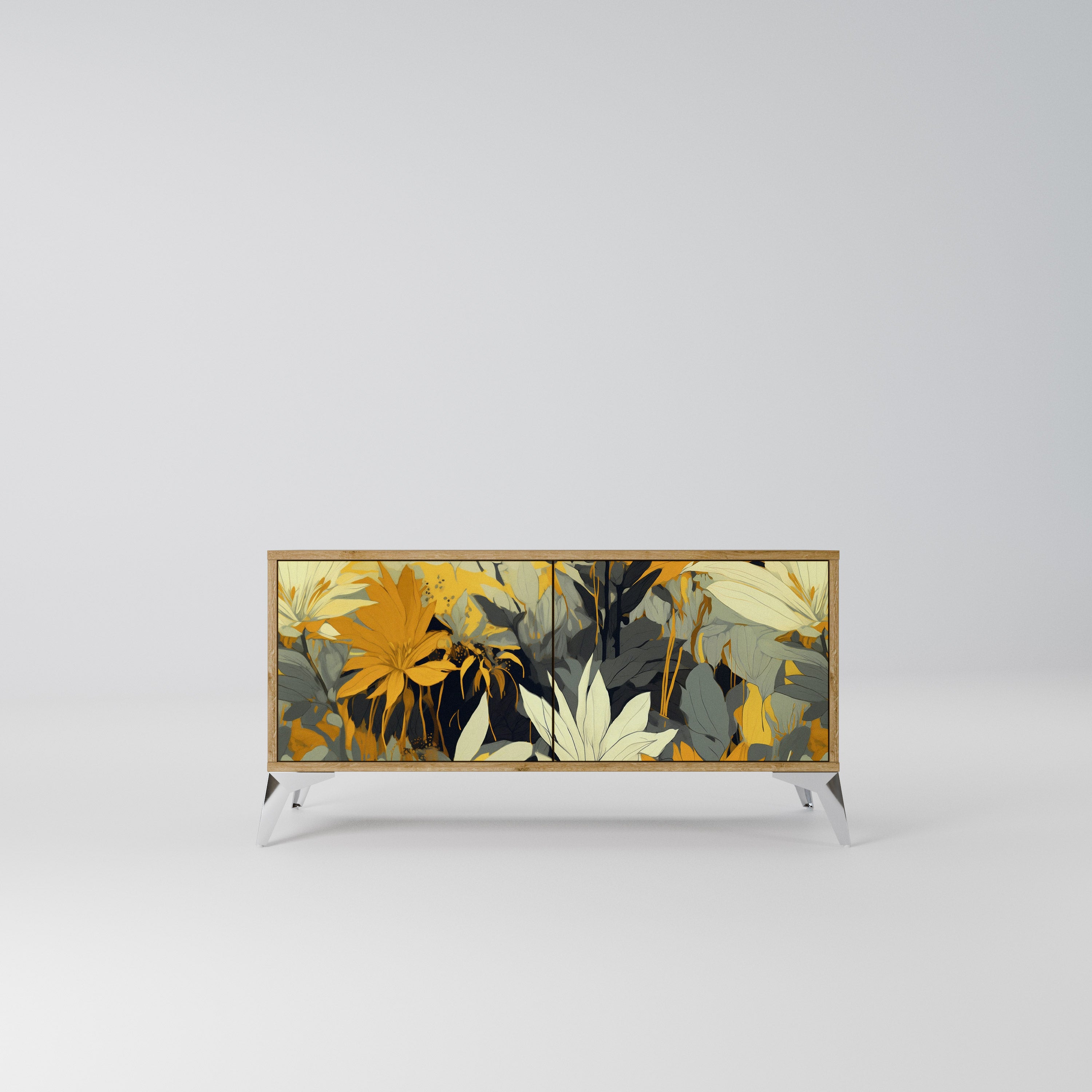 SUNKISSED LILY Kompaktowa szafka RTV 2-drzwiowa