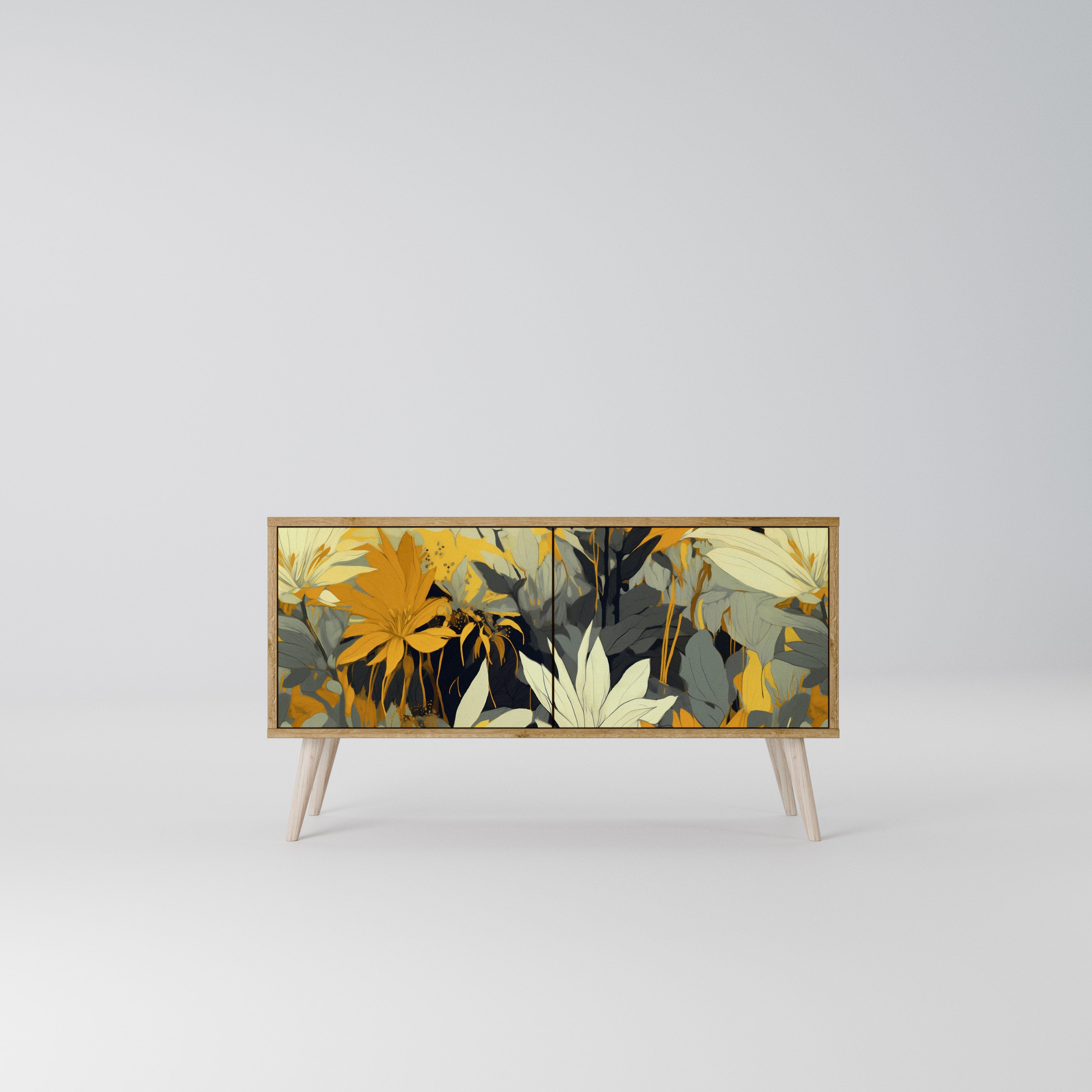 SUNKISSED LILY Kompaktowa szafka RTV 2-drzwiowa