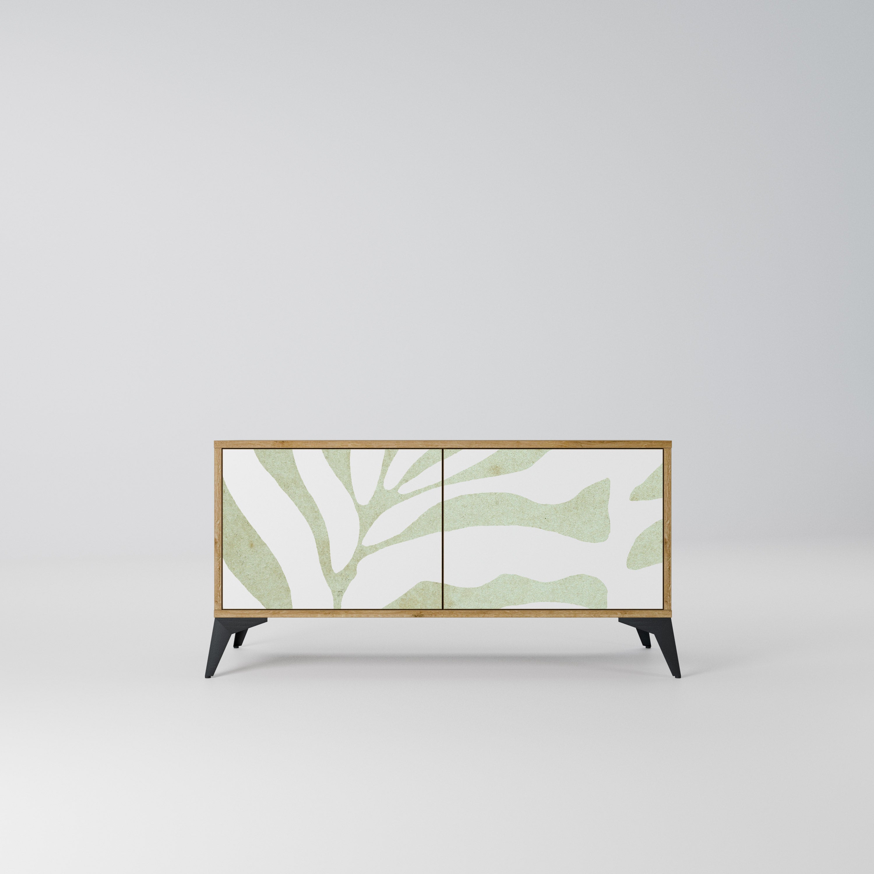 BOTANICAL SPARK Kompaktowa szafka RTV 2-drzwiowa