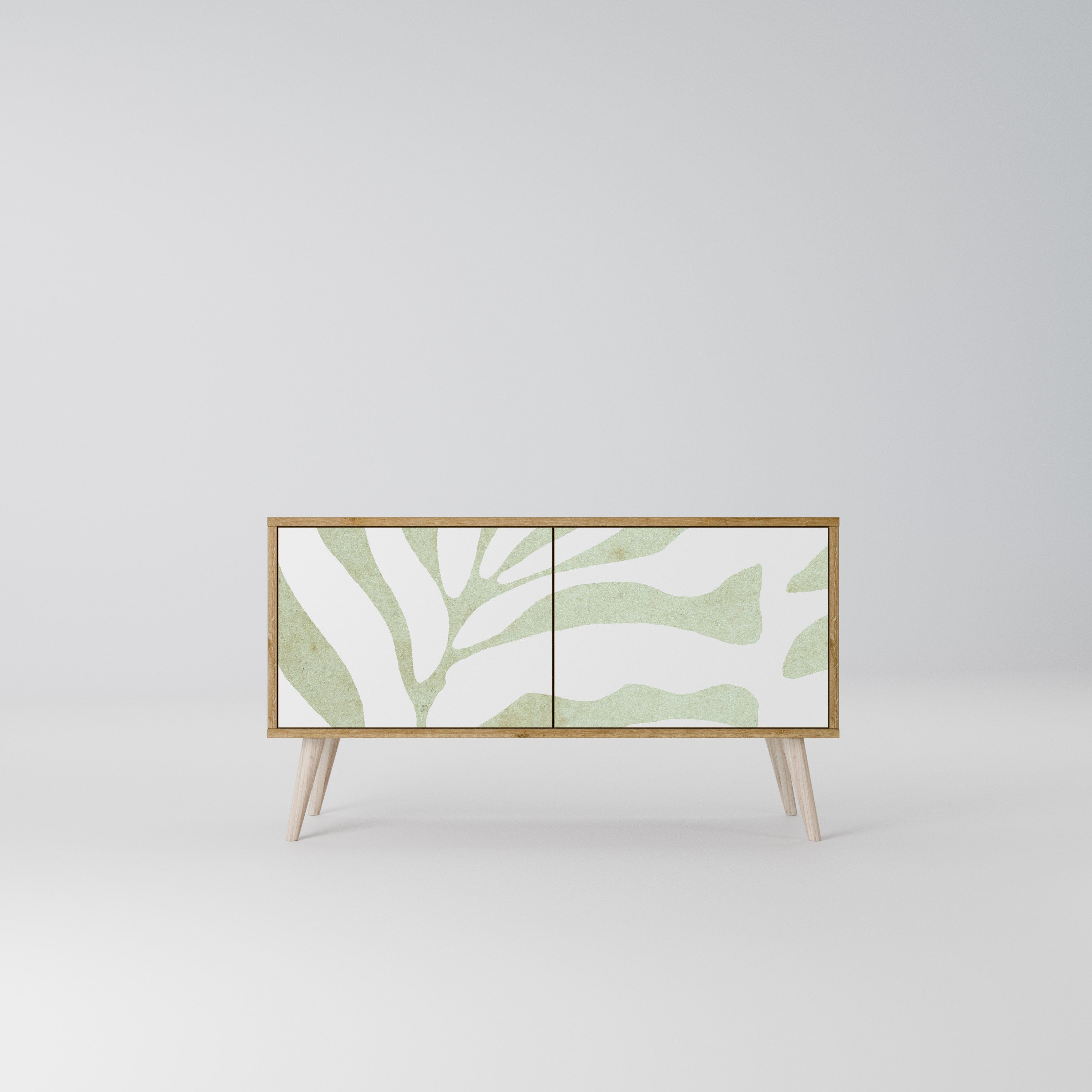 BOTANICAL SPARK Kompaktowa szafka RTV 2-drzwiowa