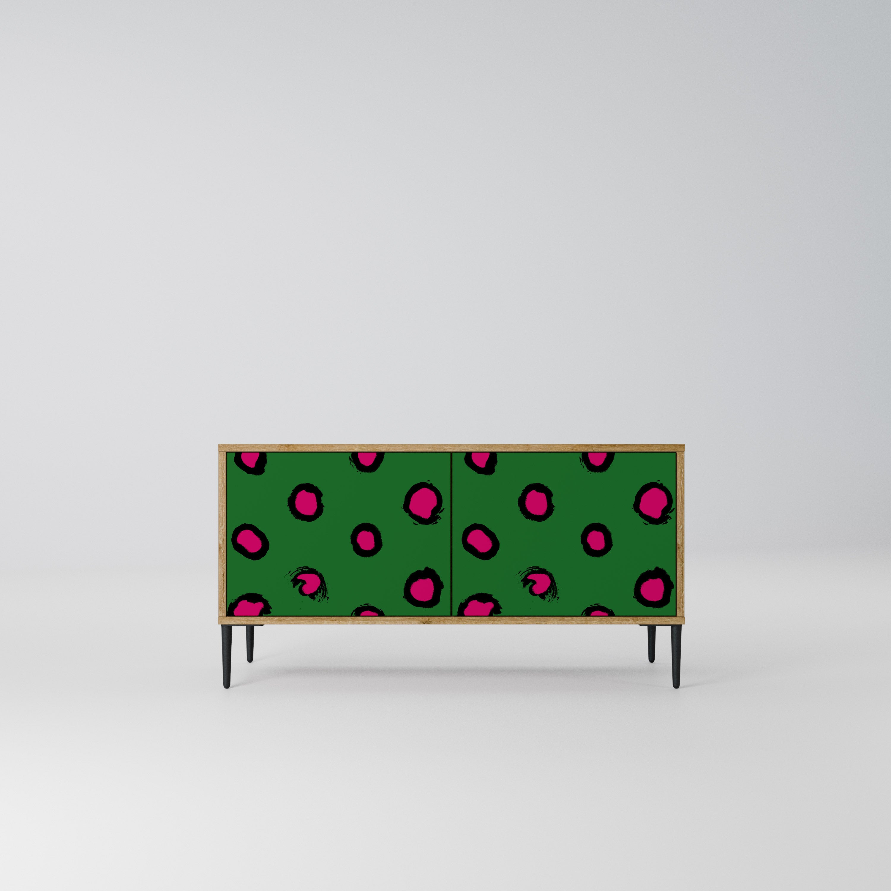 FUNKY SPOTS Kompaktowa szafka RTV 2-drzwiowa