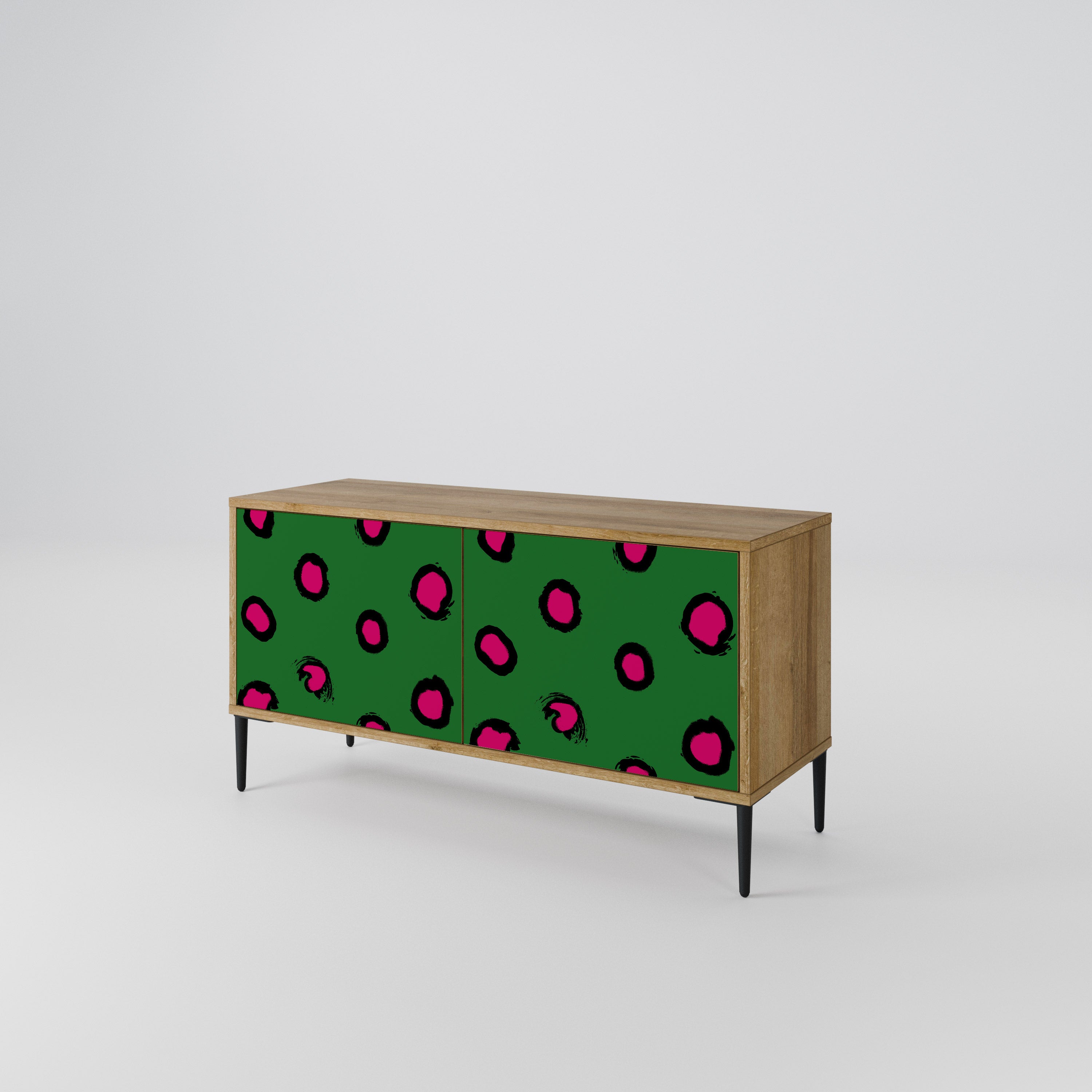 FUNKY SPOTS Kompaktowa szafka RTV 2-drzwiowa