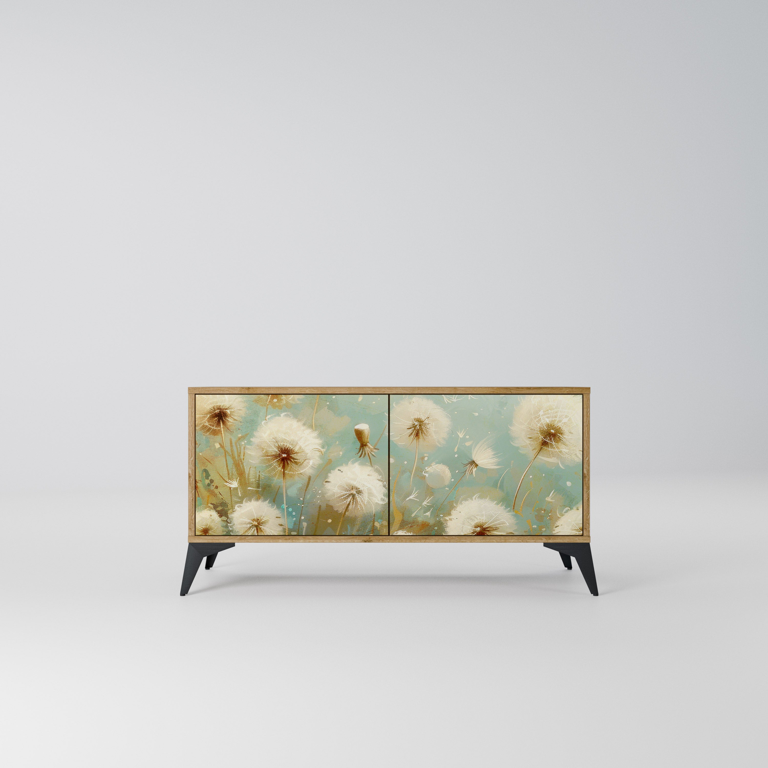 DREAMY MEADOW Kompaktowa szafka RTV 2-drzwiowa