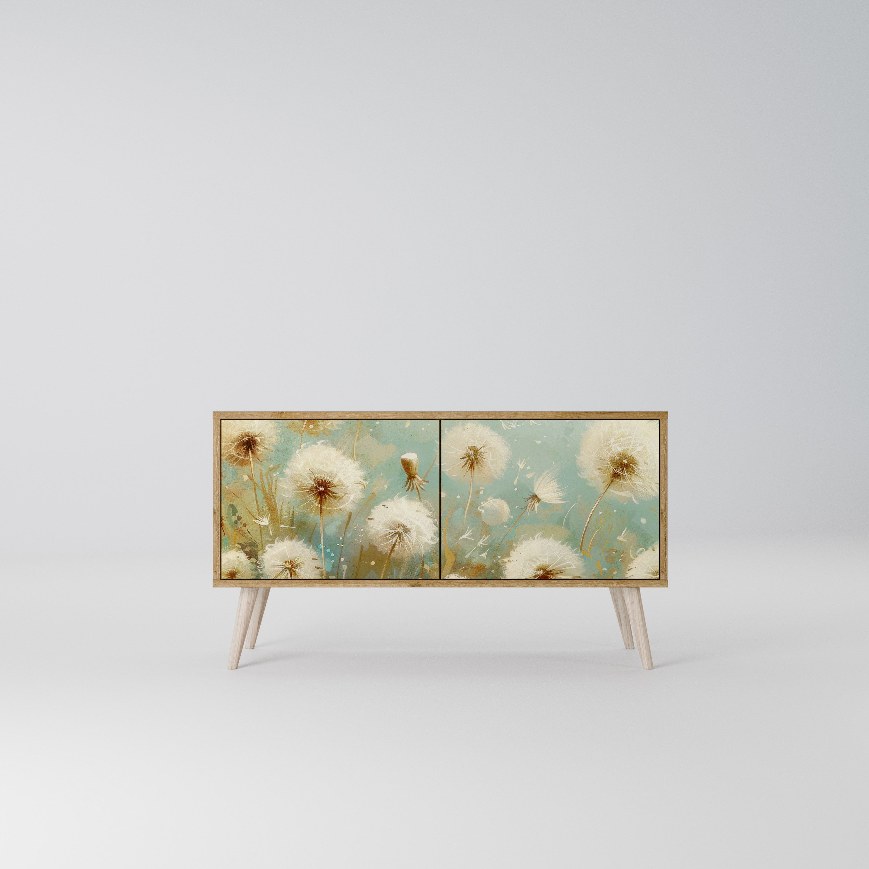DREAMY MEADOW Kompaktowa szafka RTV 2-drzwiowa