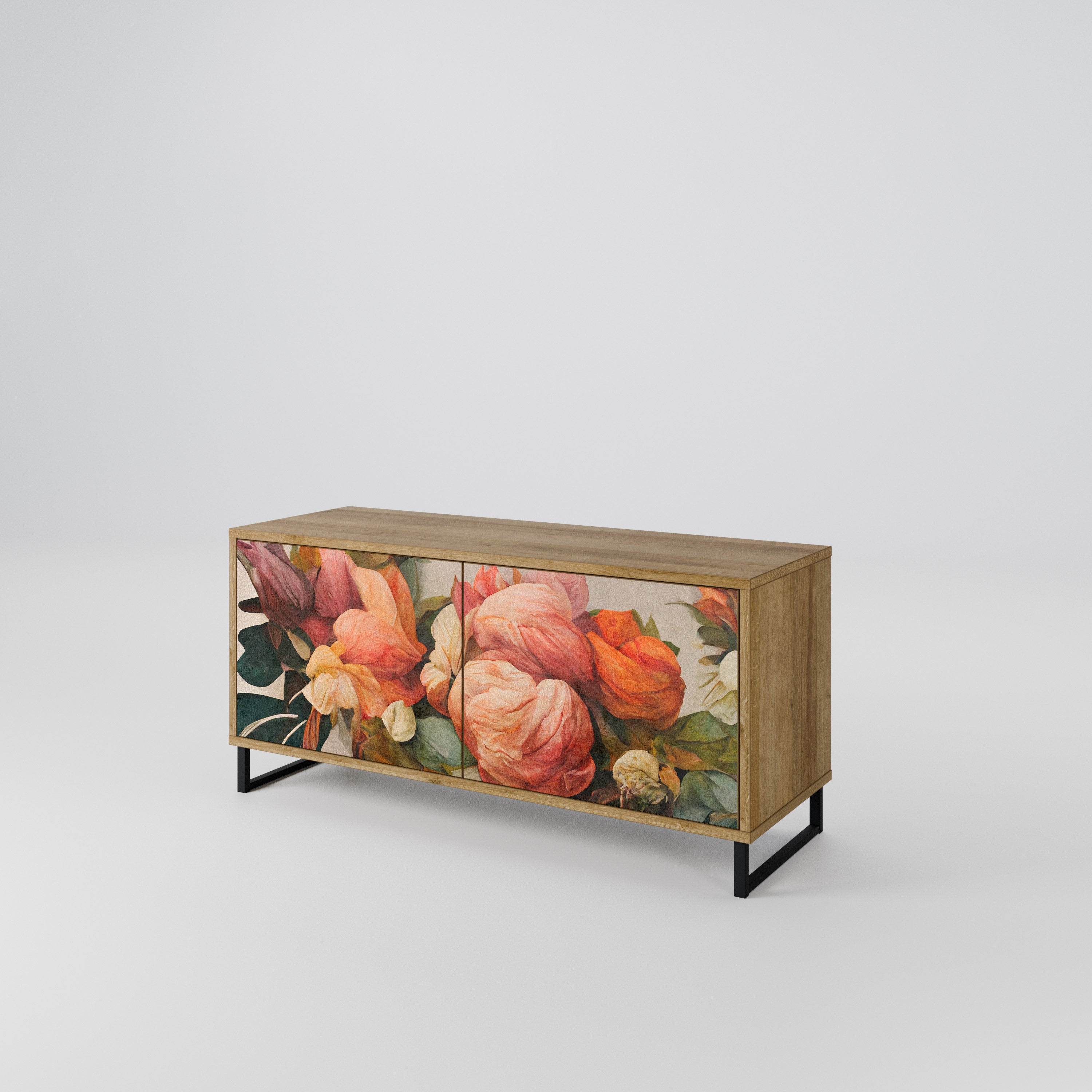 STYLISH BEAUTY Kompaktowa szafka RTV 2-drzwiowa
