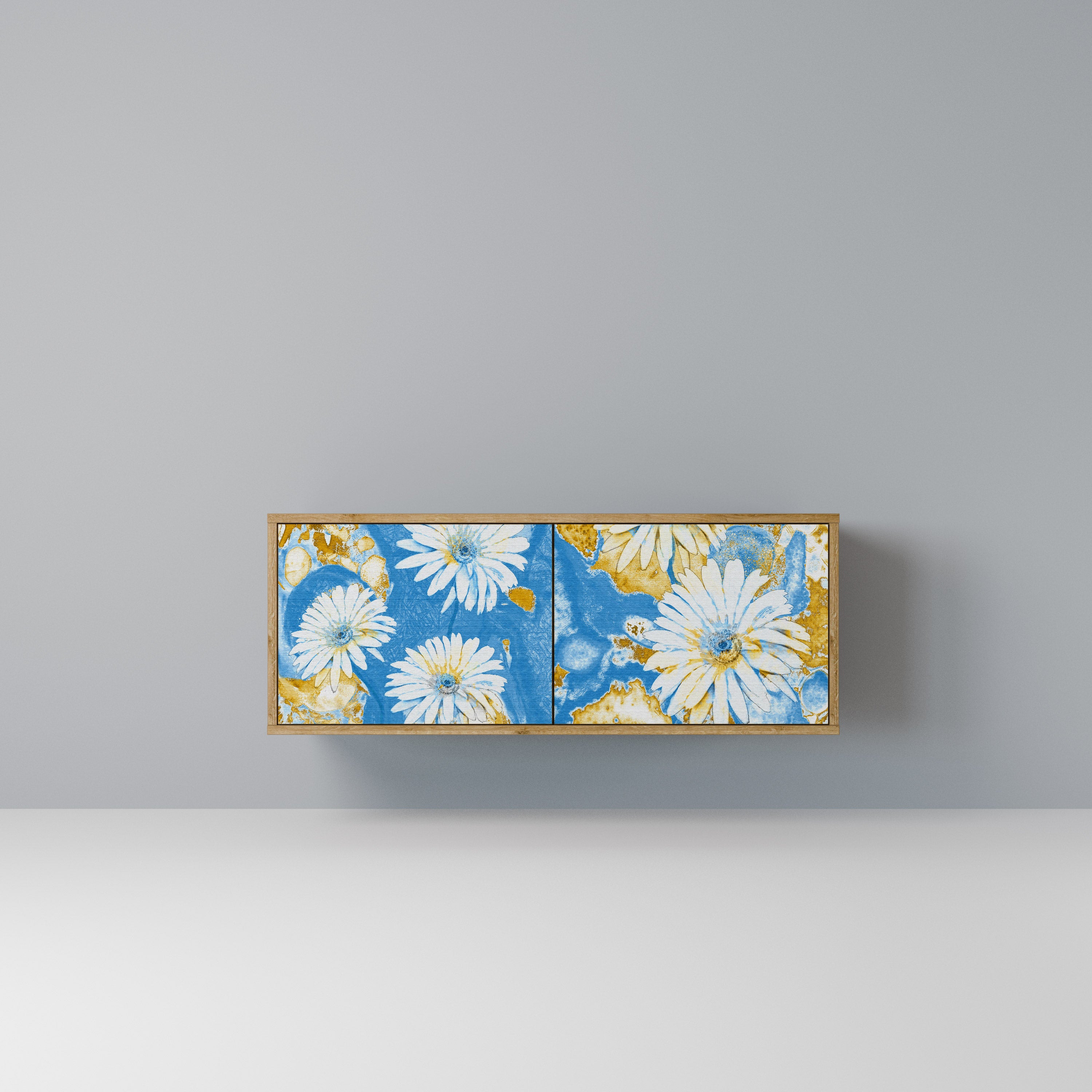 DAISY LUXE Kompaktowa szafka RTV 2-drzwiowa