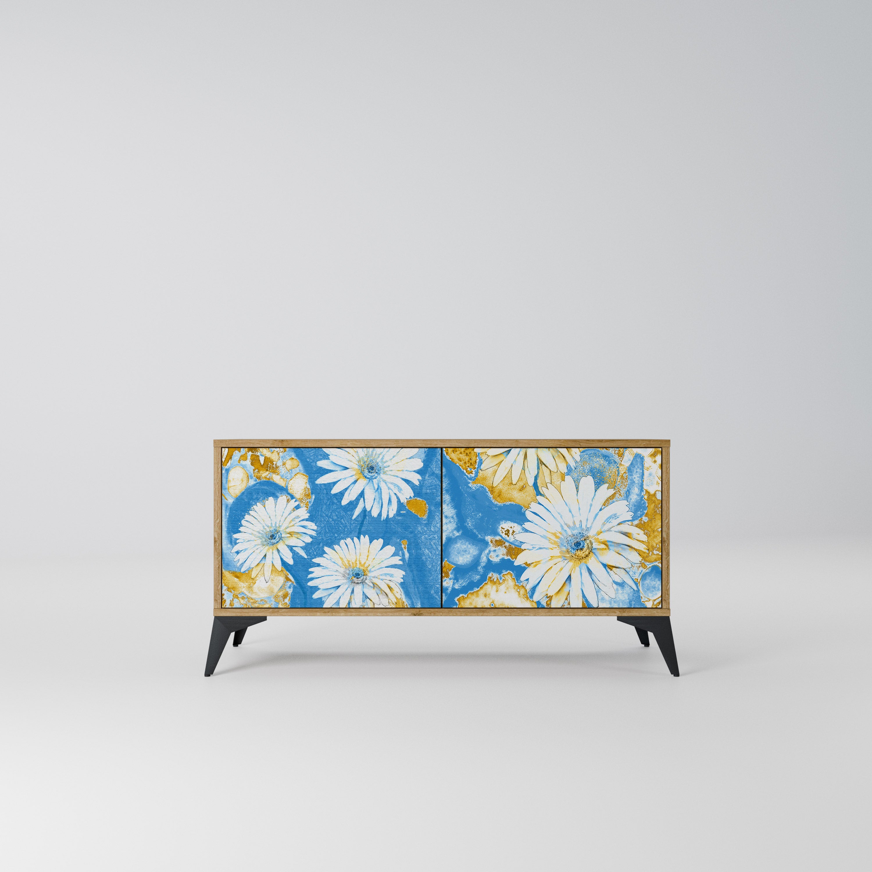 DAISY LUXE Kompaktowa szafka RTV 2-drzwiowa