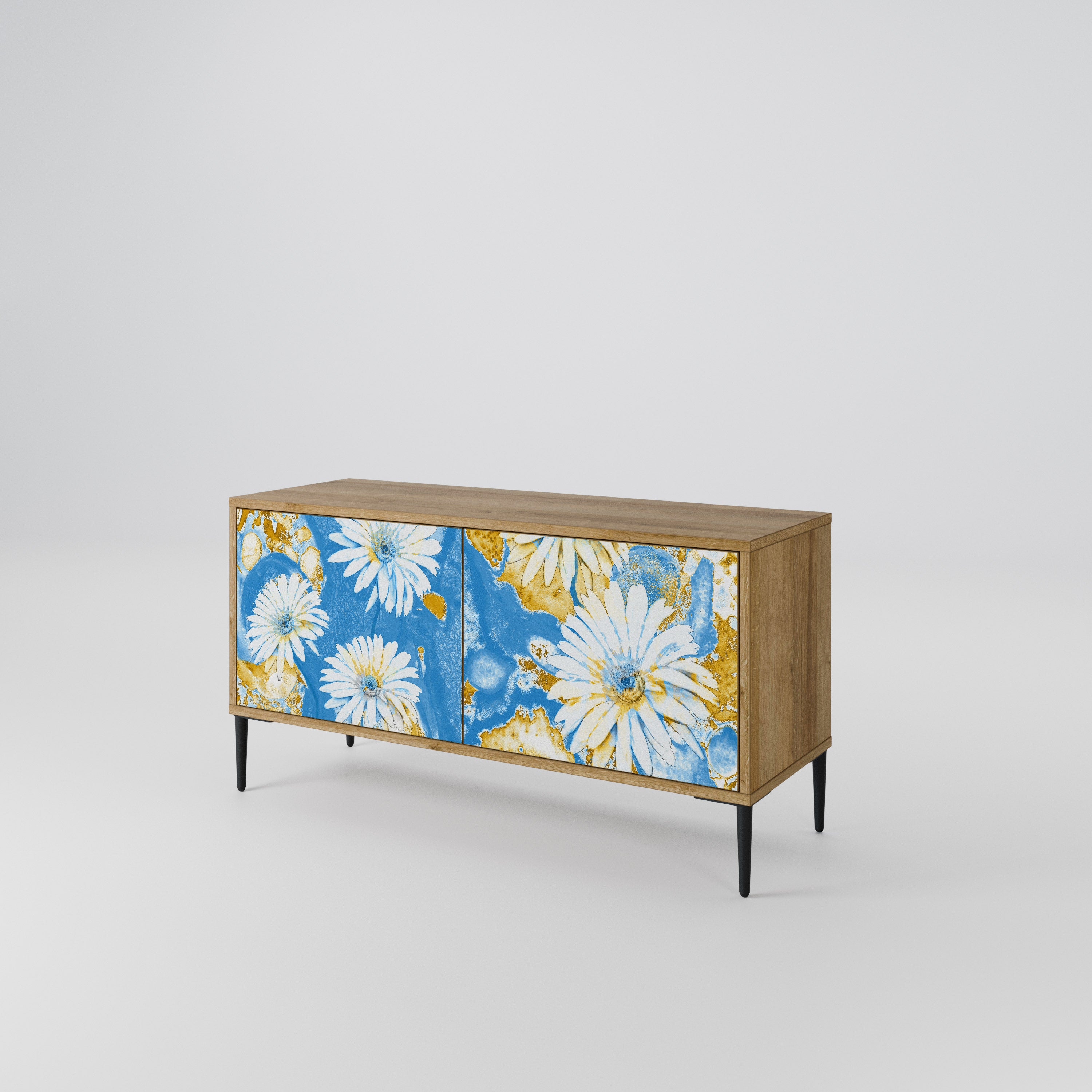 DAISY LUXE Kompaktowa szafka RTV 2-drzwiowa