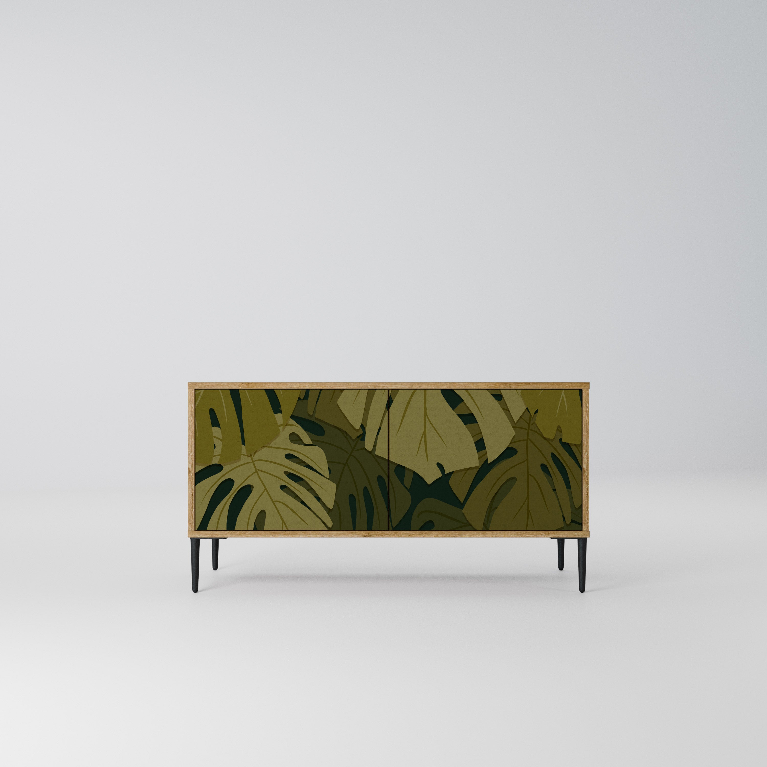 TROPICAL BEAUTY Kompaktowa szafka RTV 2-drzwiowa