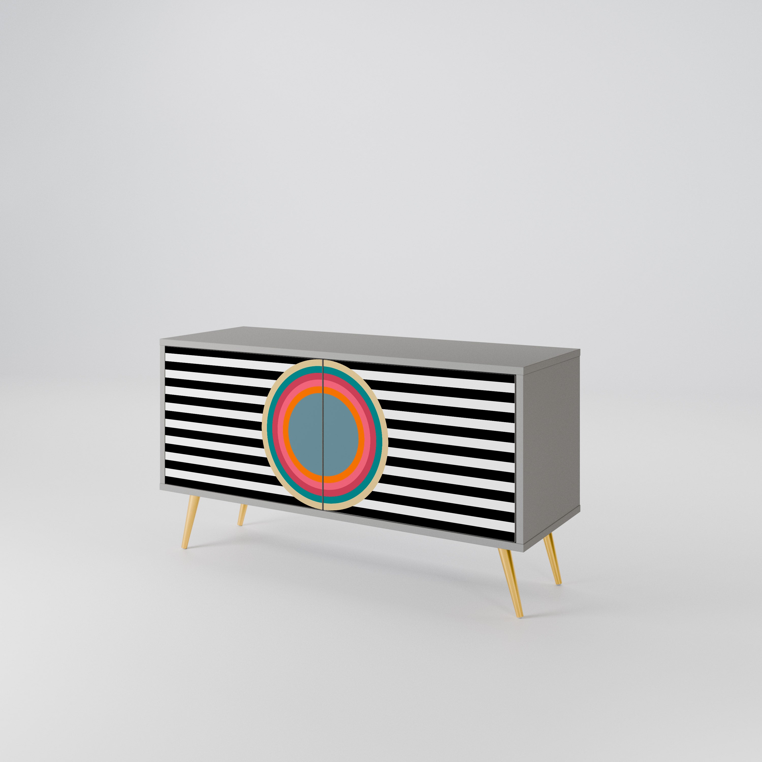 SPECTRA SHOWCASE Kompaktowa szafka RTV 2-drzwiowa