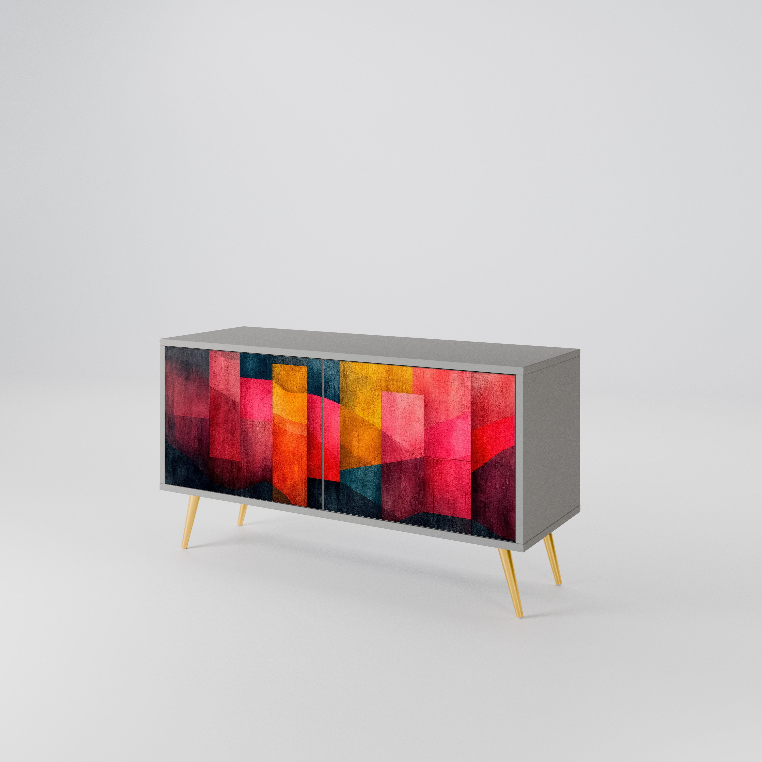 COLORFUL SOUNDS Kompaktowa szafka RTV 2-drzwiowa