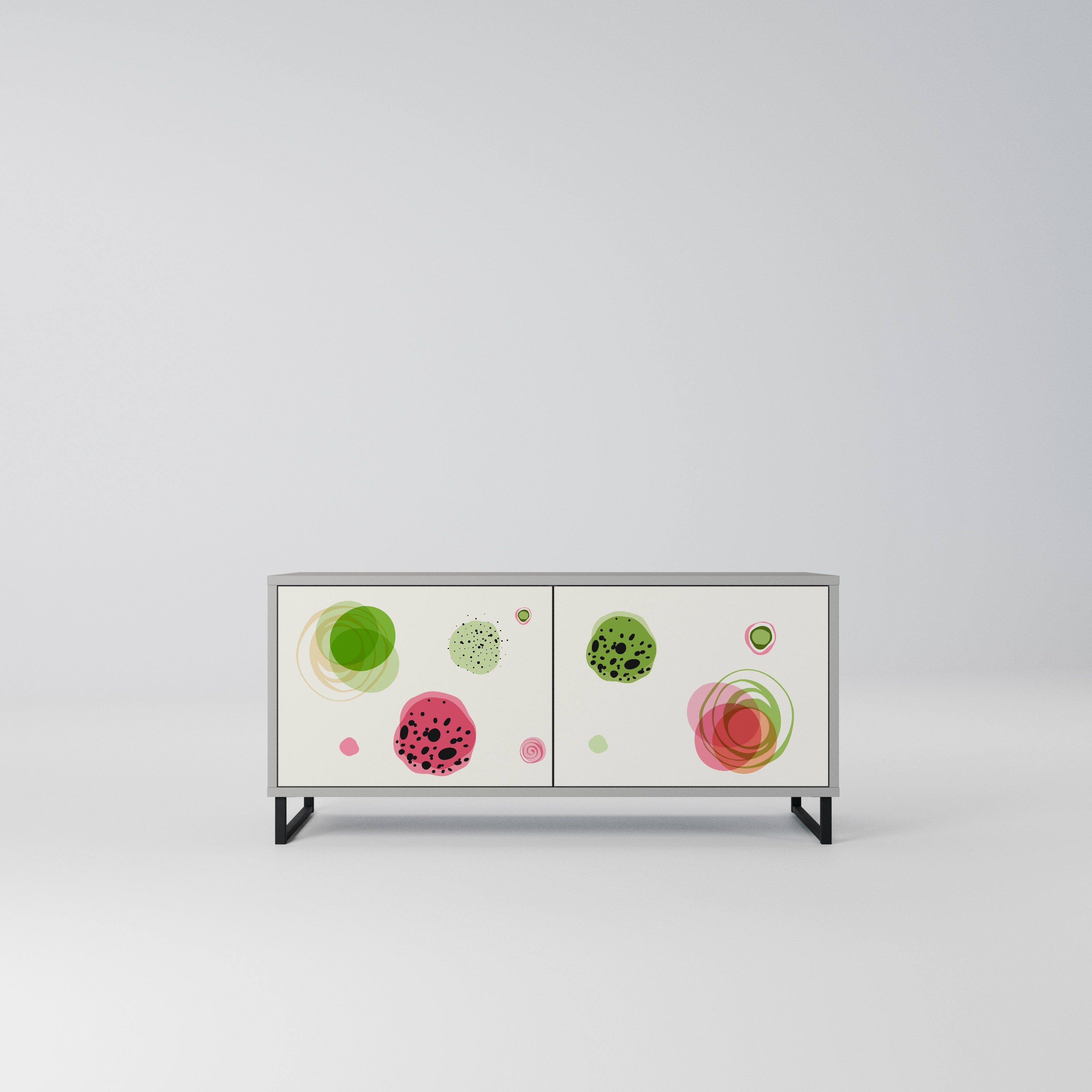 COLORFUL COSMOS Kompaktowa szafka RTV 2-drzwiowa