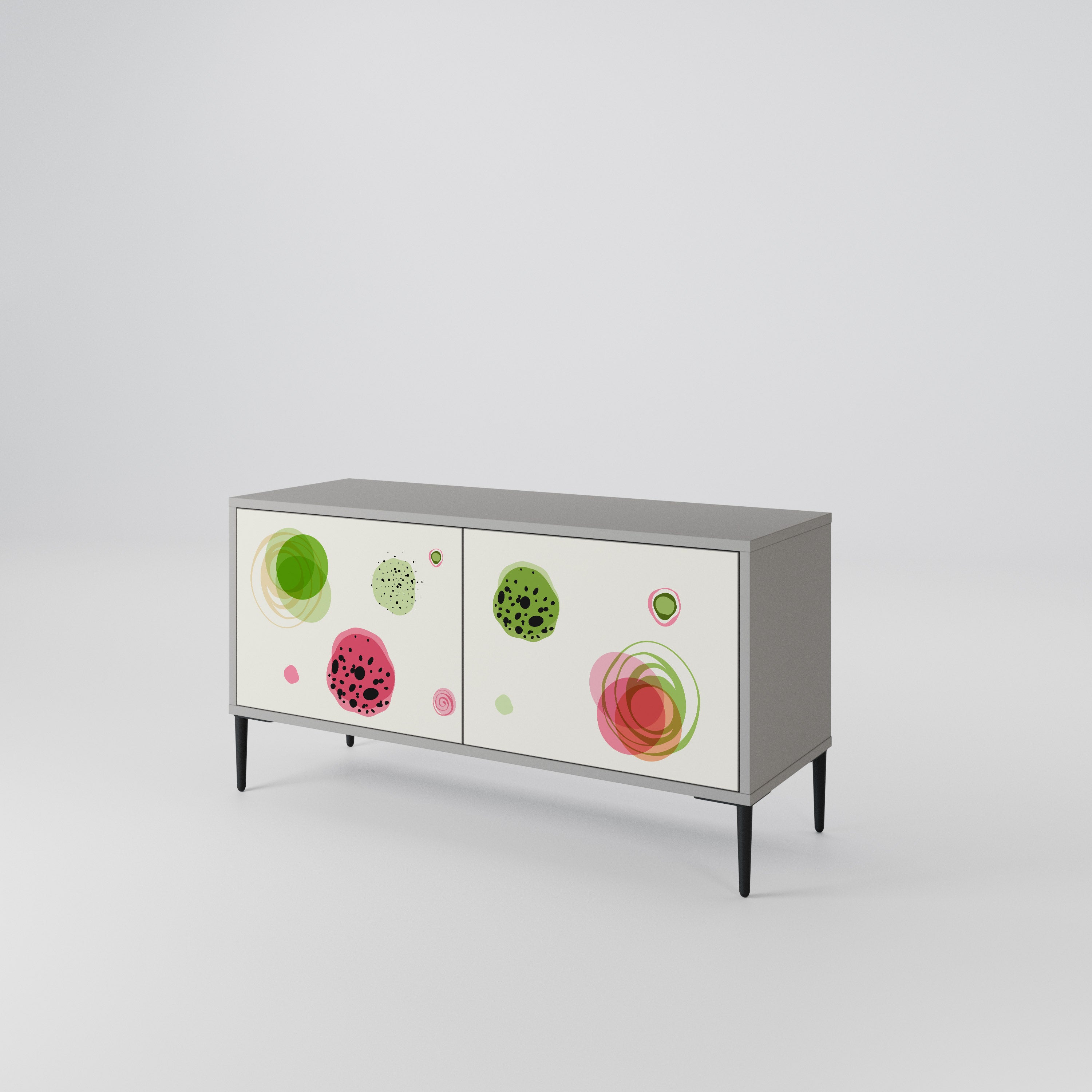 COLORFUL COSMOS Kompaktowa szafka RTV 2-drzwiowa