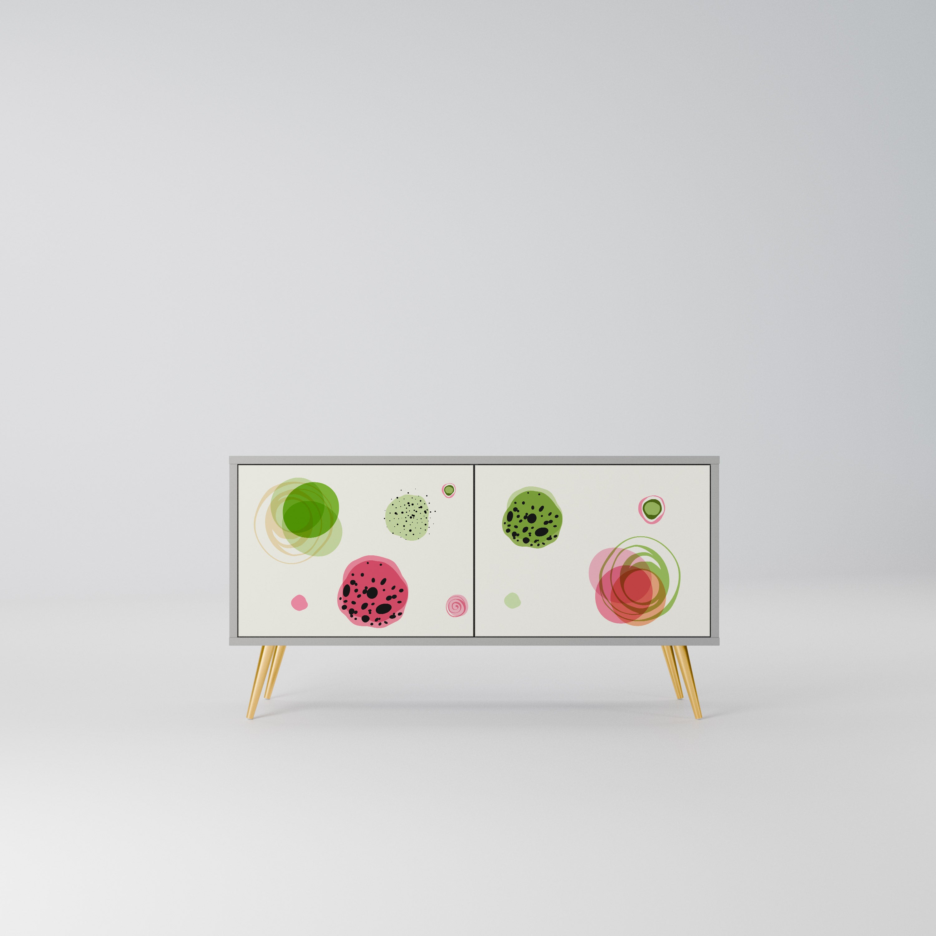 COLORFUL COSMOS Kompaktowa szafka RTV 2-drzwiowa