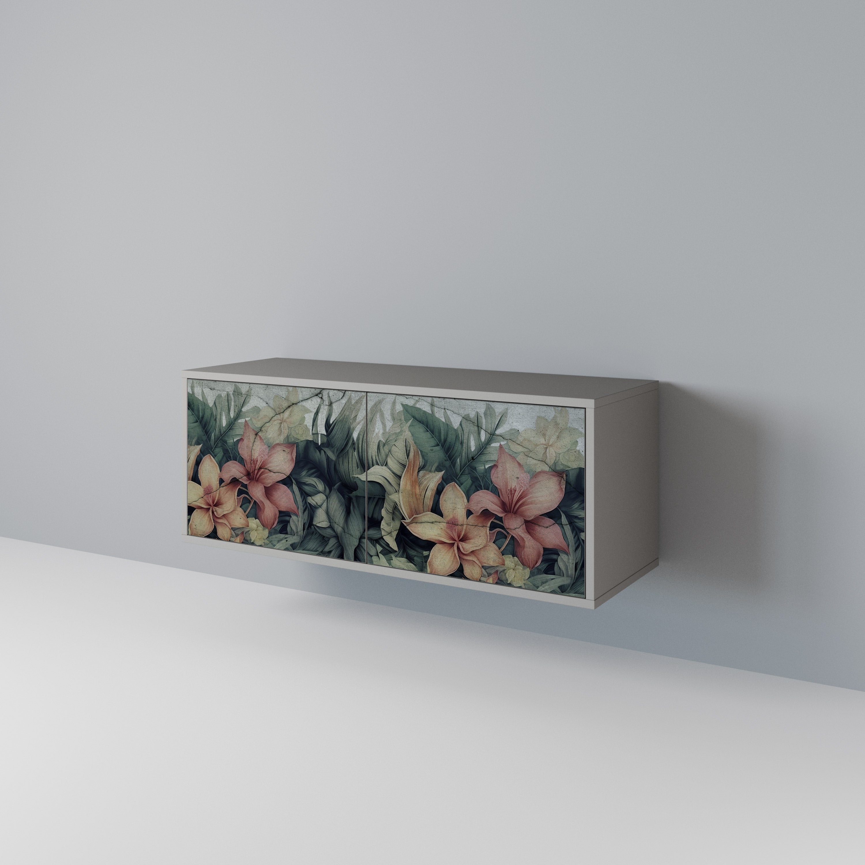 HEAVENLY BLOOM Kompaktowa szafka RTV 2-drzwiowa