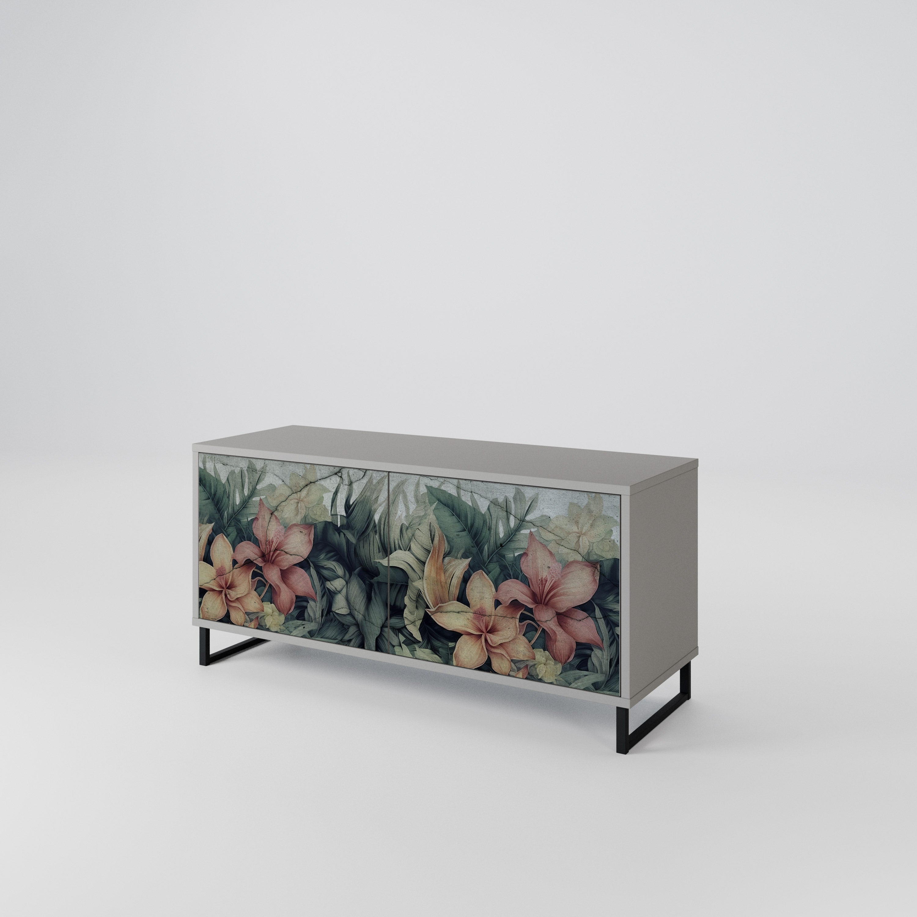 HEAVENLY BLOOM Kompaktowa szafka RTV 2-drzwiowa