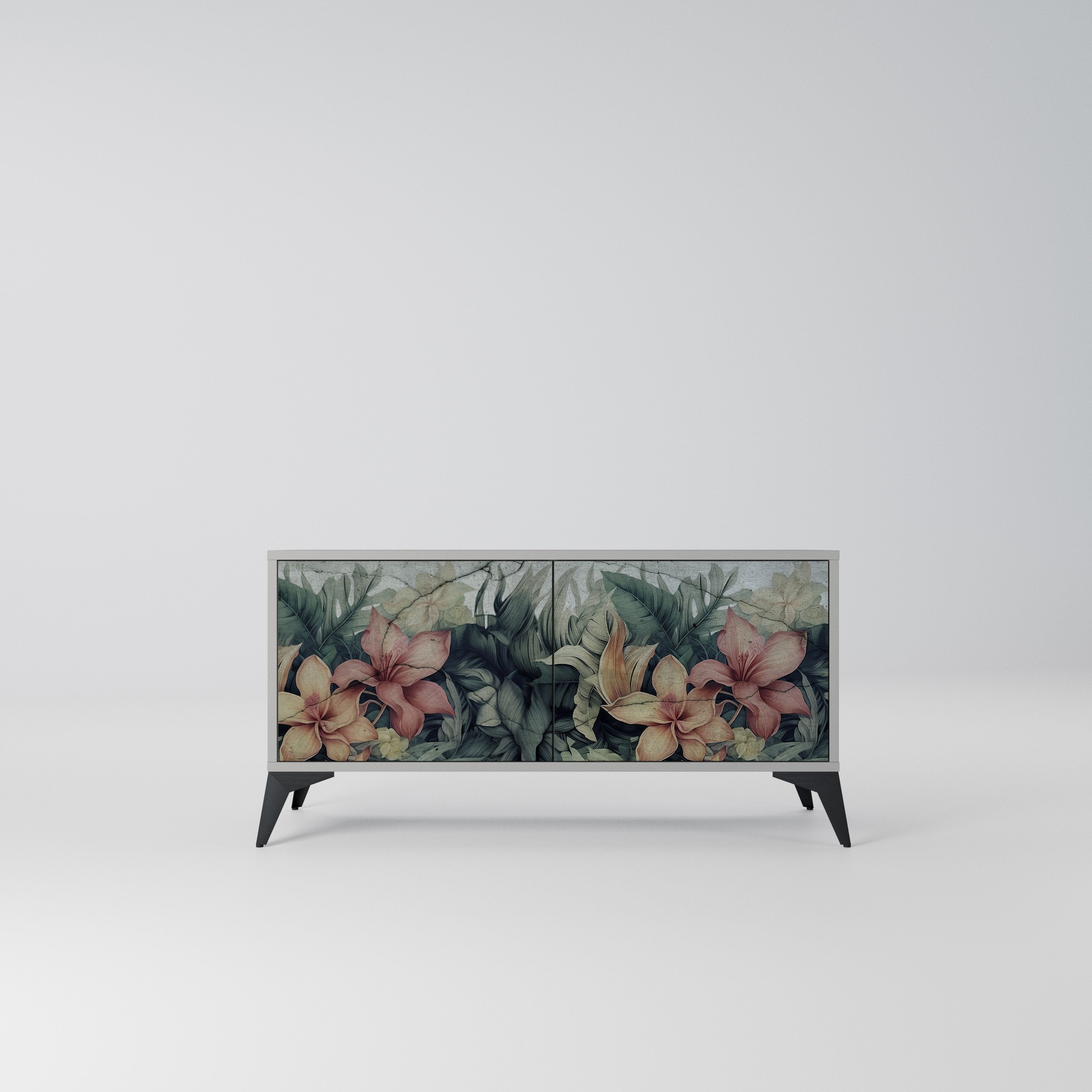 HEAVENLY BLOOM Kompaktowa szafka RTV 2-drzwiowa
