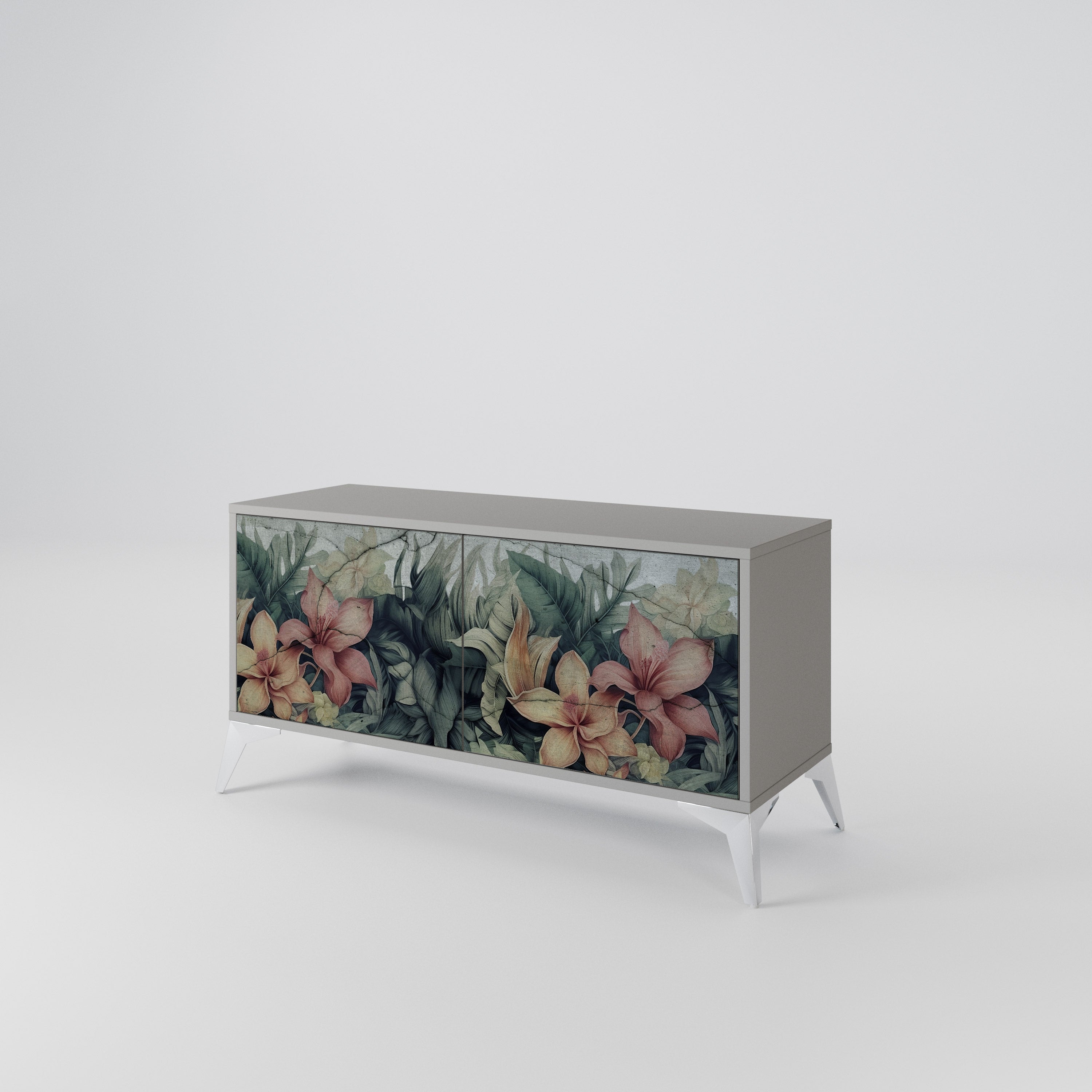 HEAVENLY BLOOM Kompaktowa szafka RTV 2-drzwiowa