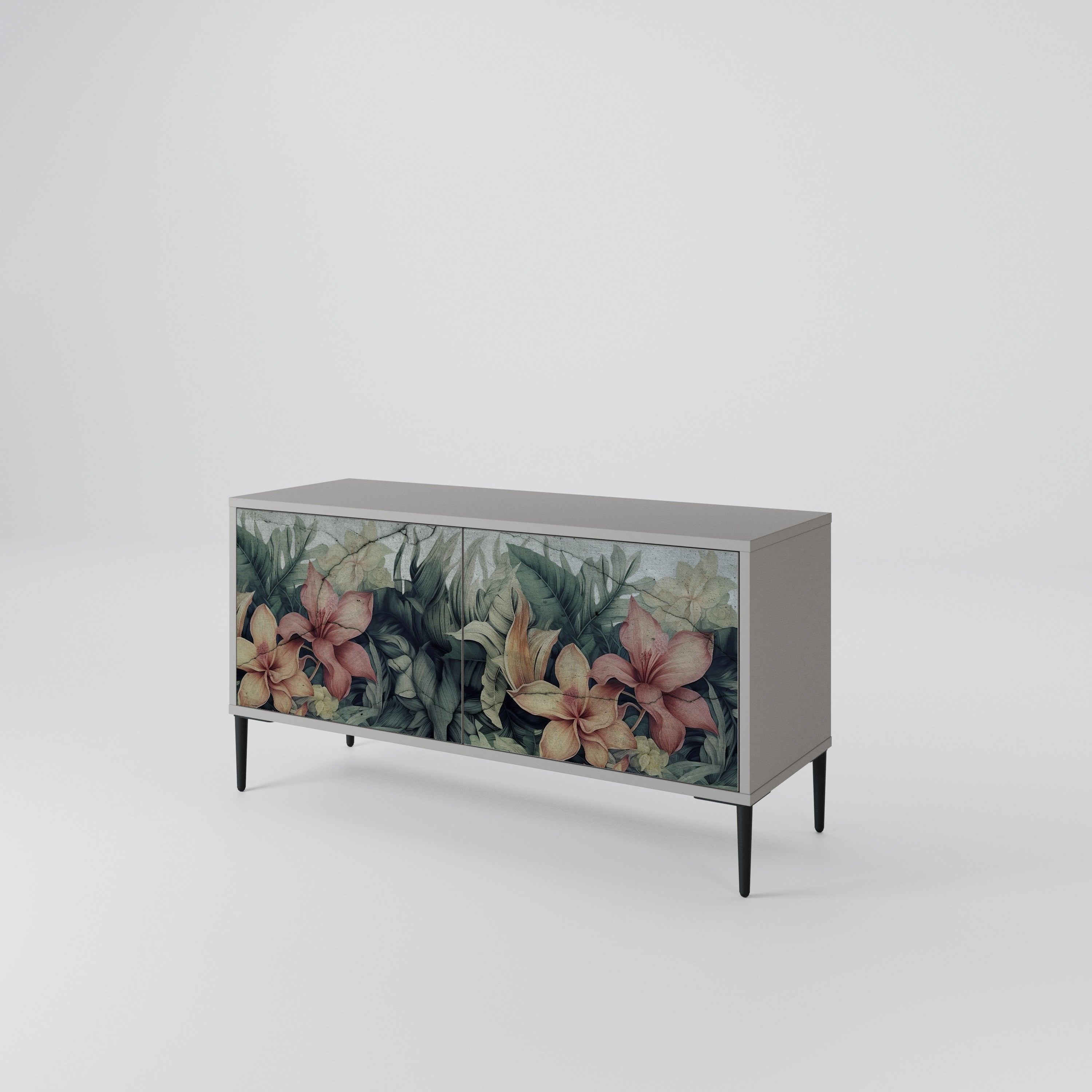 HEAVENLY BLOOM Kompaktowa szafka RTV 2-drzwiowa