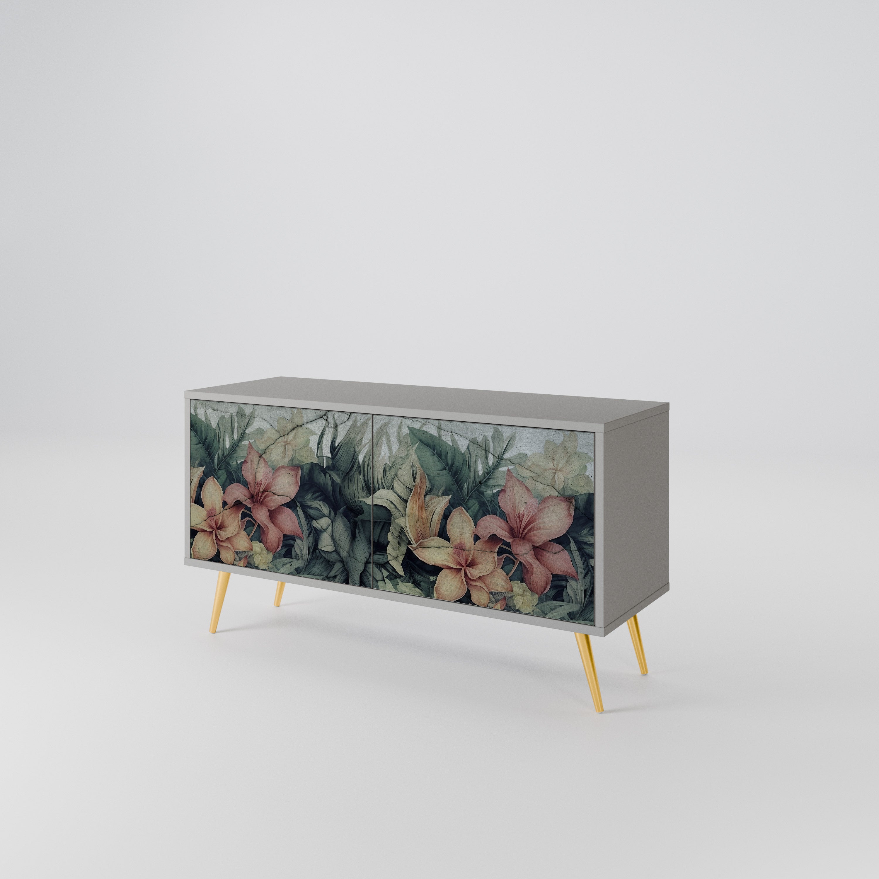 HEAVENLY BLOOM Kompaktowa szafka RTV 2-drzwiowa