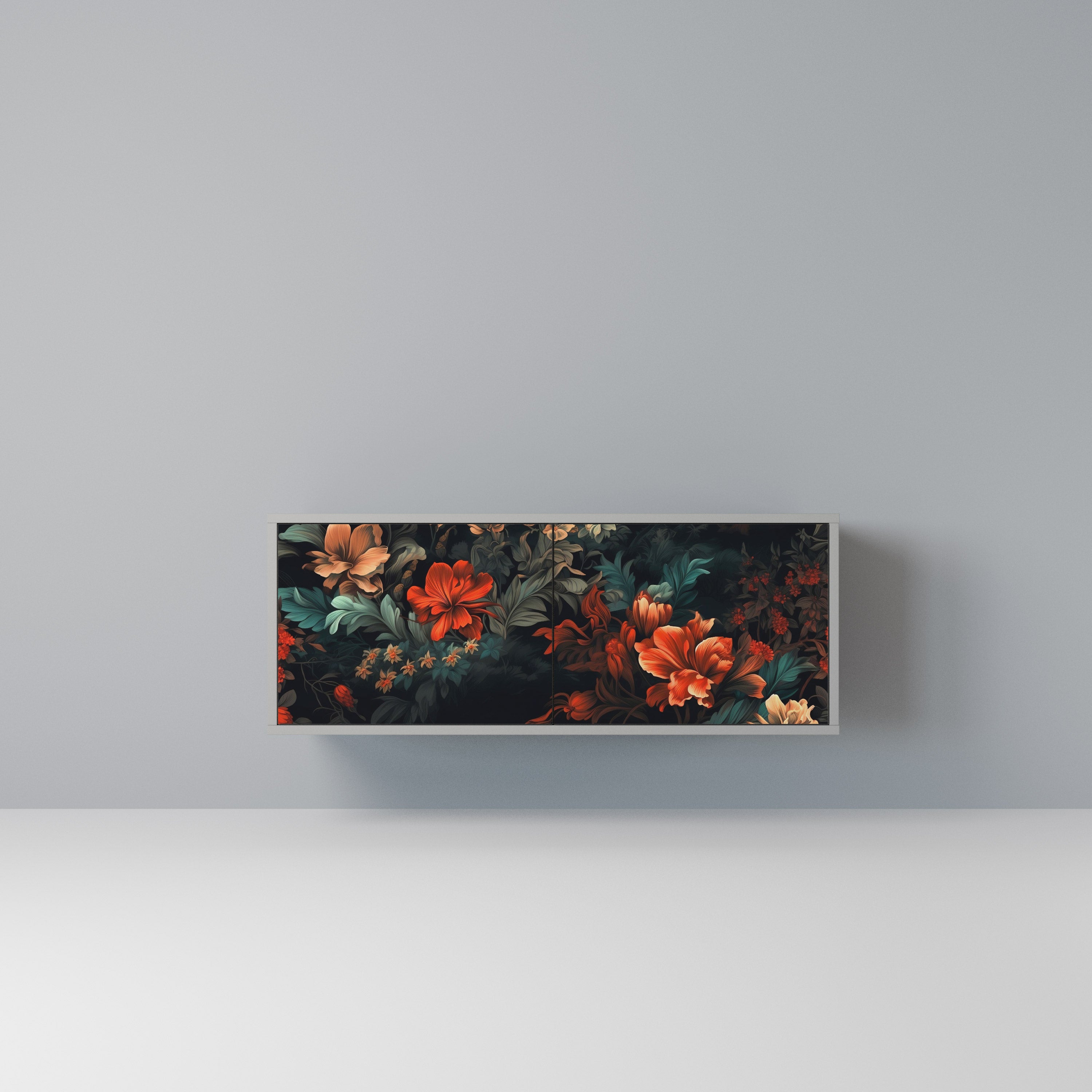 IMAGINARY BLOSSOM Kompaktowa szafka RTV 2-drzwiowa
