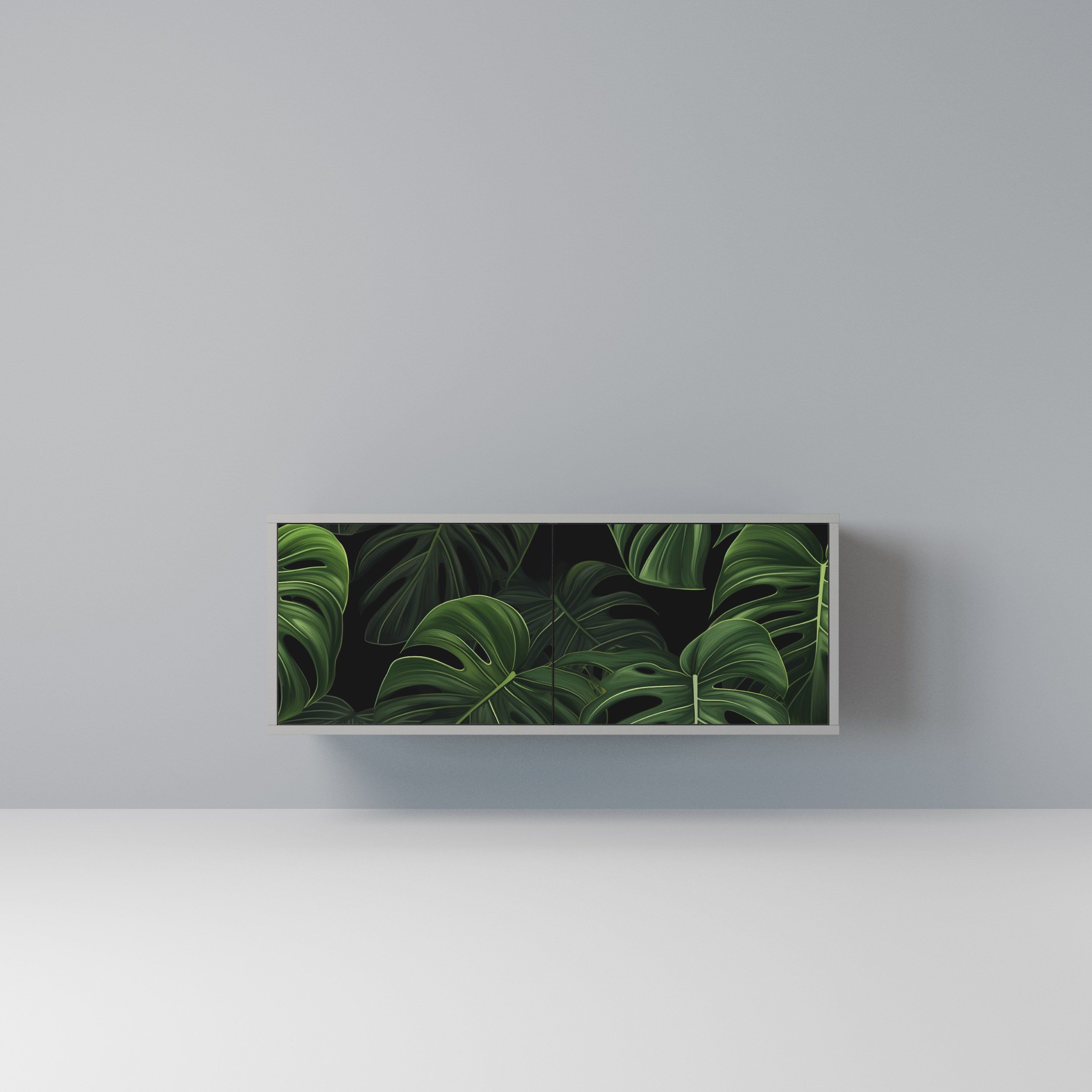 INFINITE MONSTERA Kompaktowa szafka RTV 2-drzwiowa