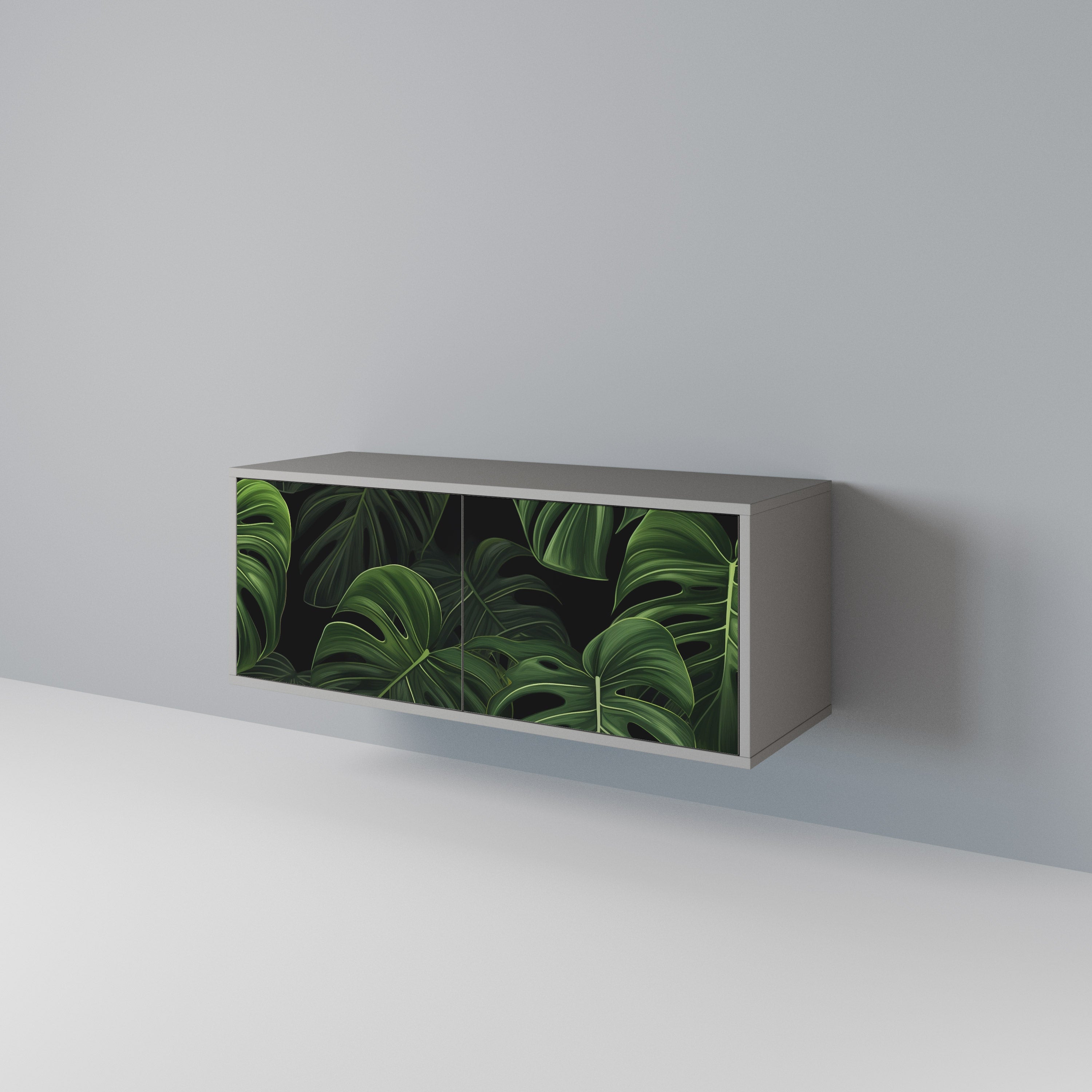 INFINITE MONSTERA Kompaktowa szafka RTV 2-drzwiowa