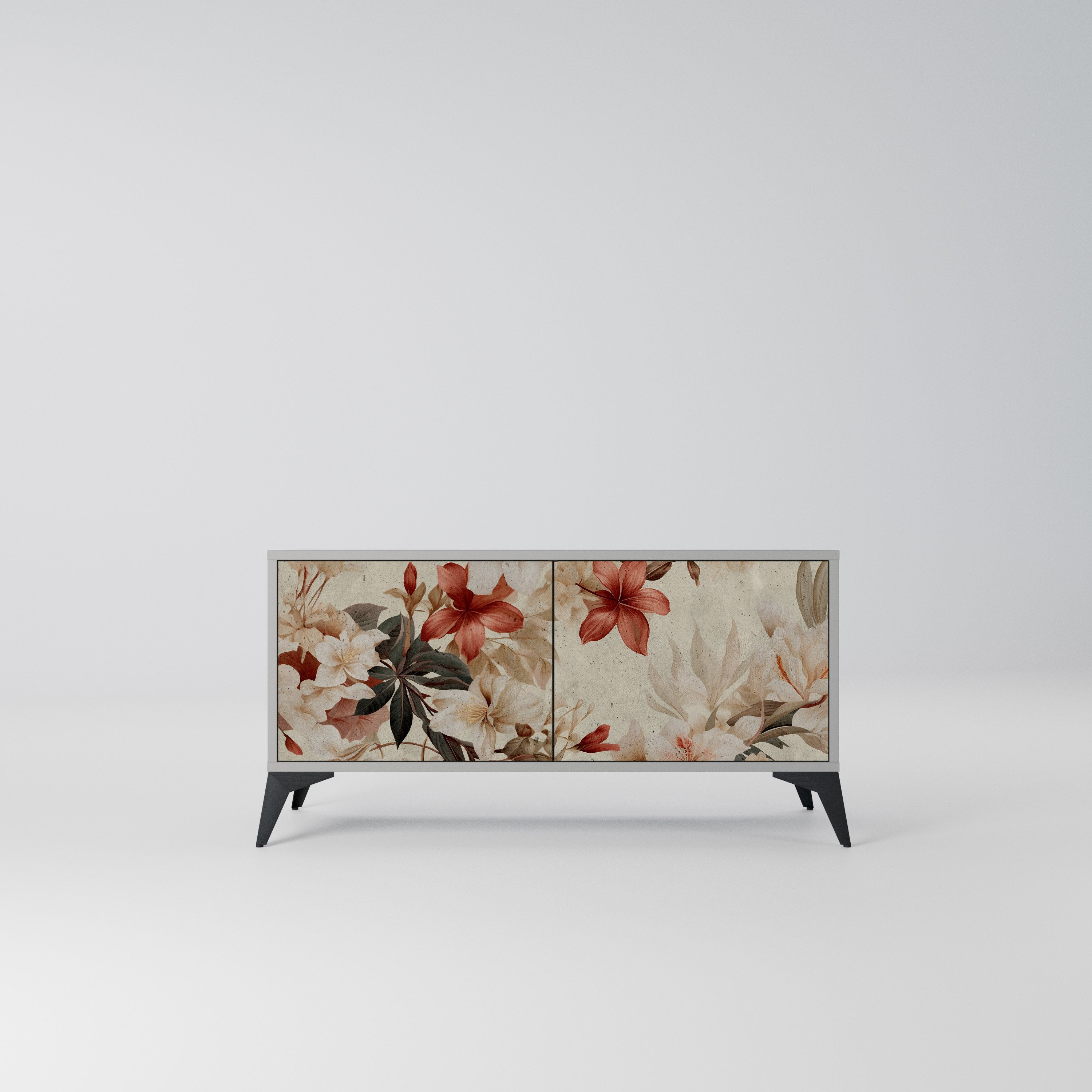 PETAL HARMONY Kompaktowa szafka RTV 2-drzwiowa