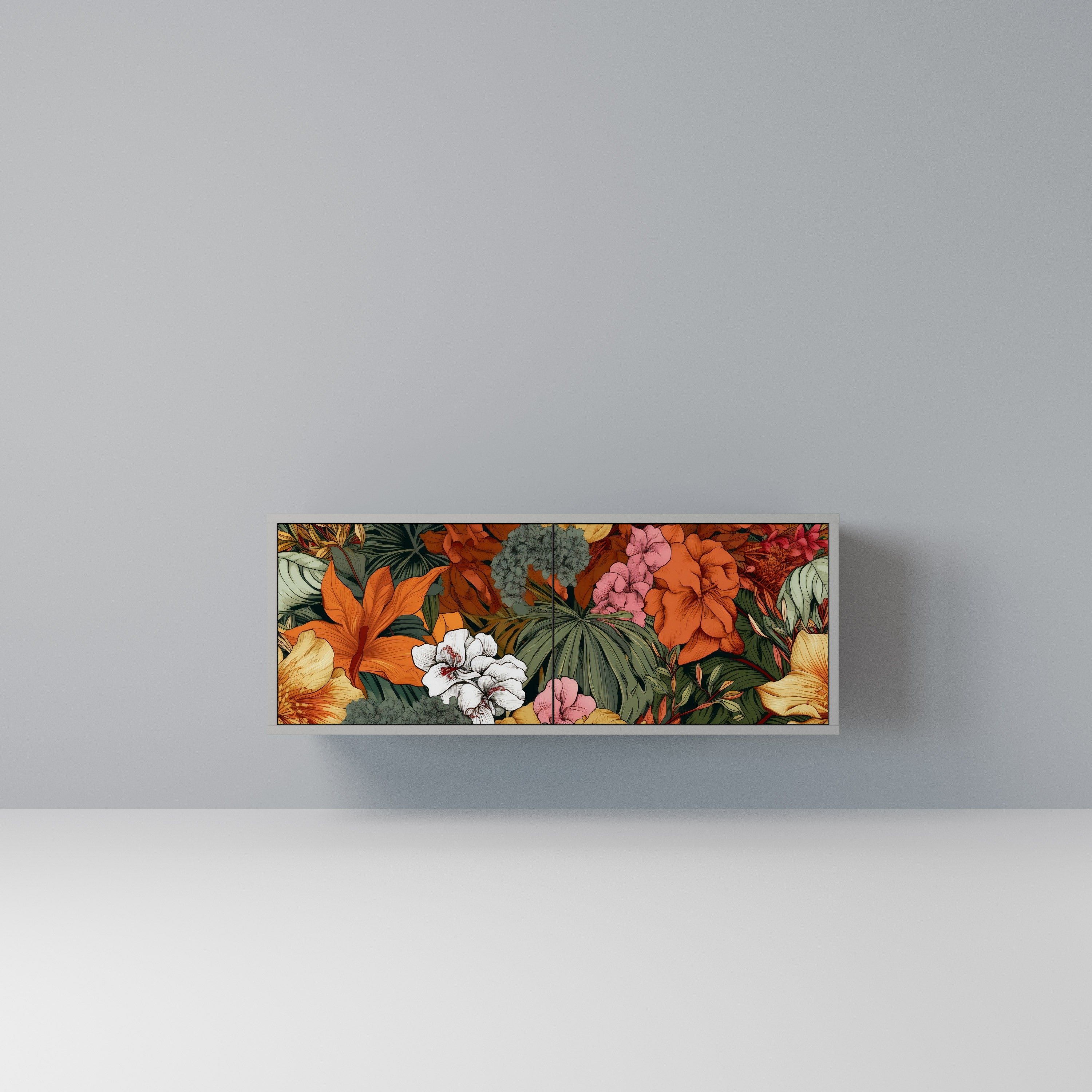 RADIANT FLORA Kompaktowa szafka RTV 2-drzwiowa