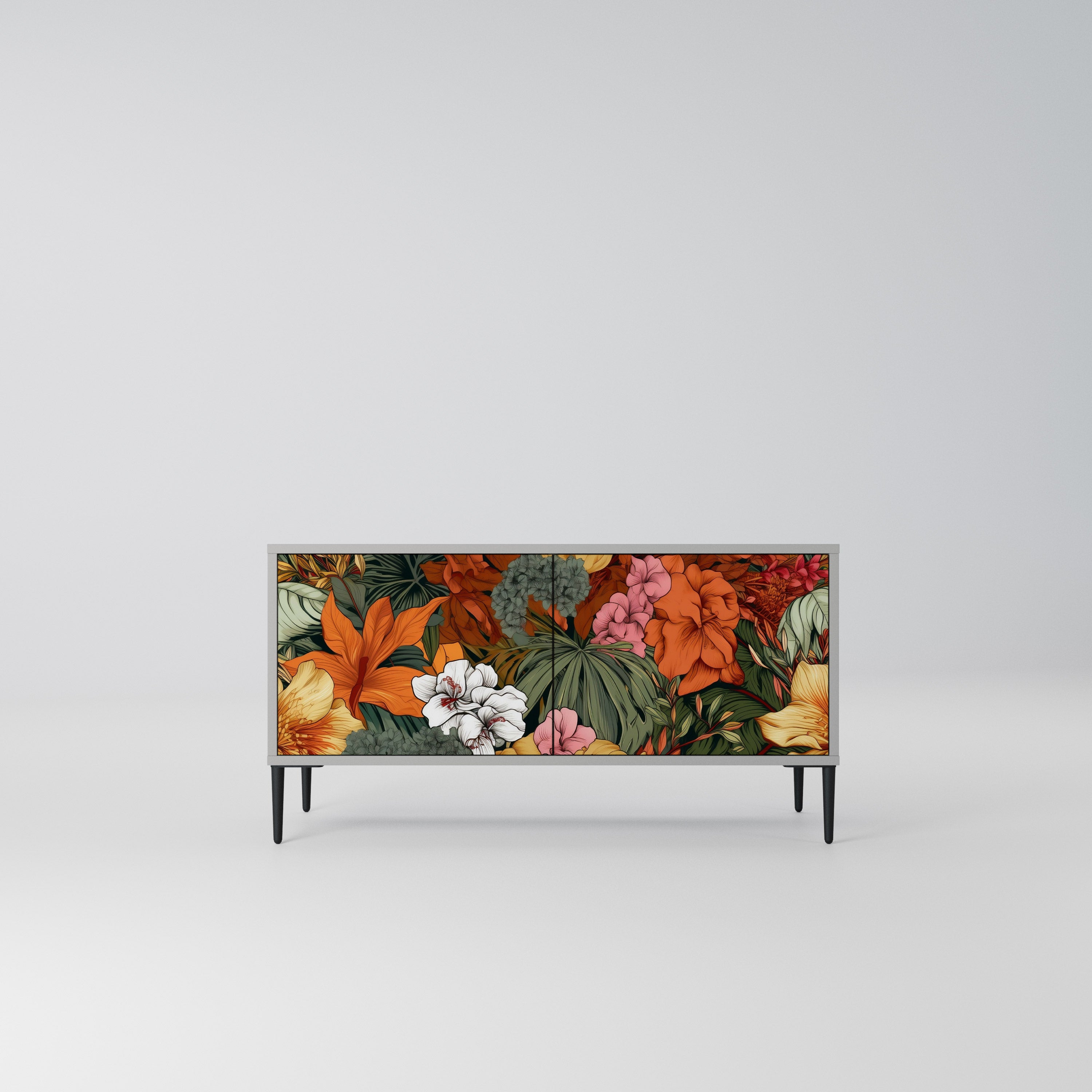 RADIANT FLORA Kompaktowa szafka RTV 2-drzwiowa