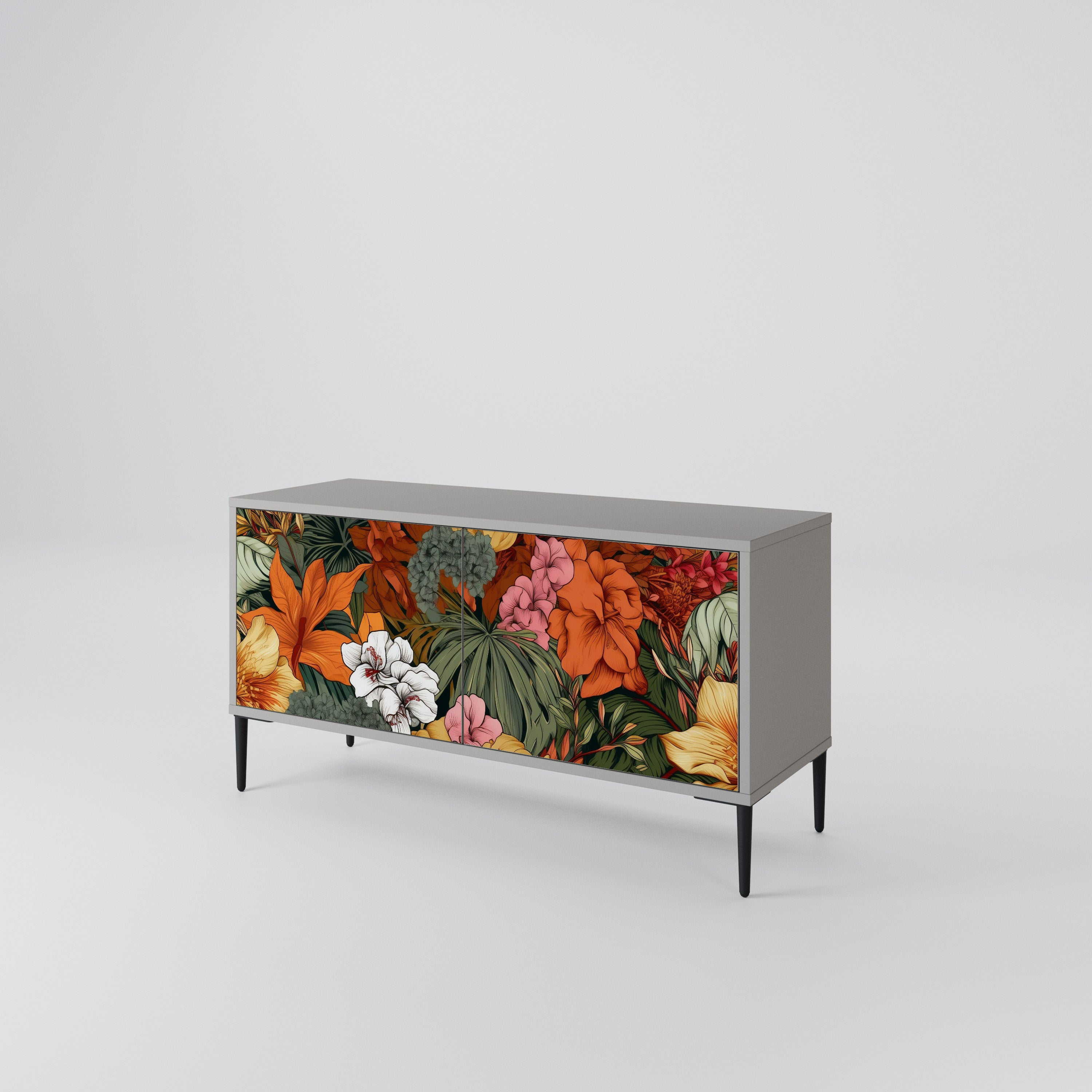 RADIANT FLORA Kompaktowa szafka RTV 2-drzwiowa