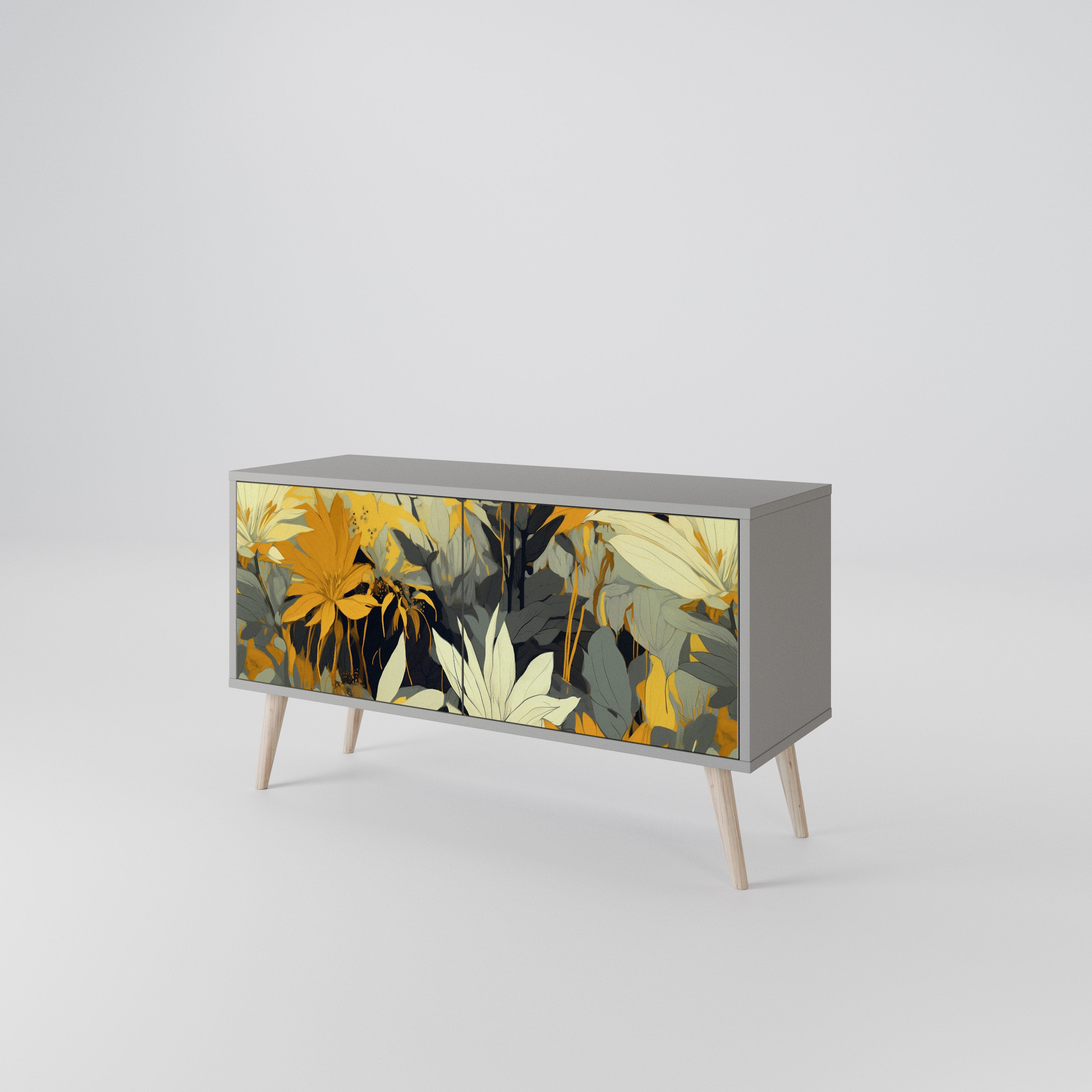SUNKISSED LILY Kompaktowa szafka RTV 2-drzwiowa