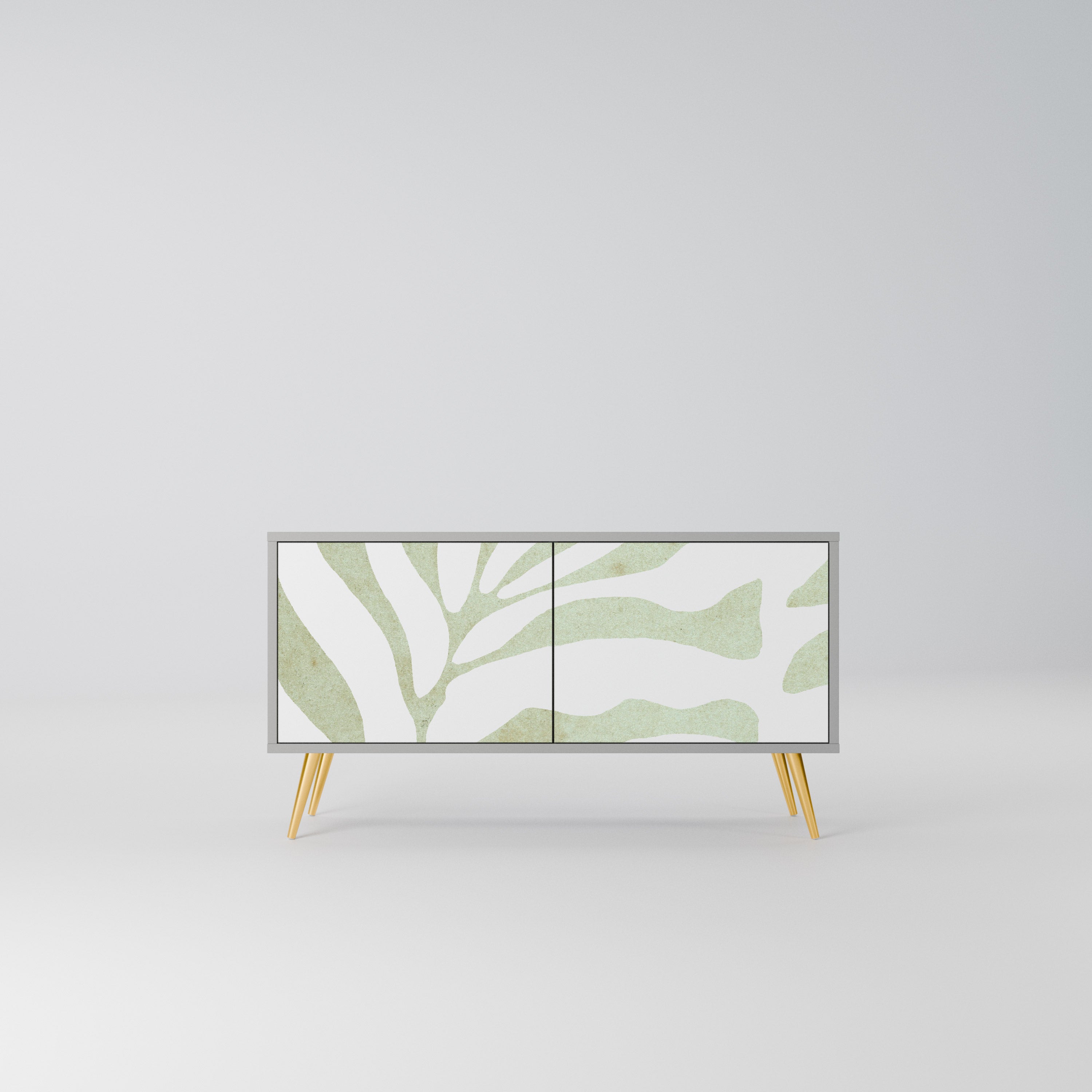 BOTANICAL SPARK Kompaktowa szafka RTV 2-drzwiowa
