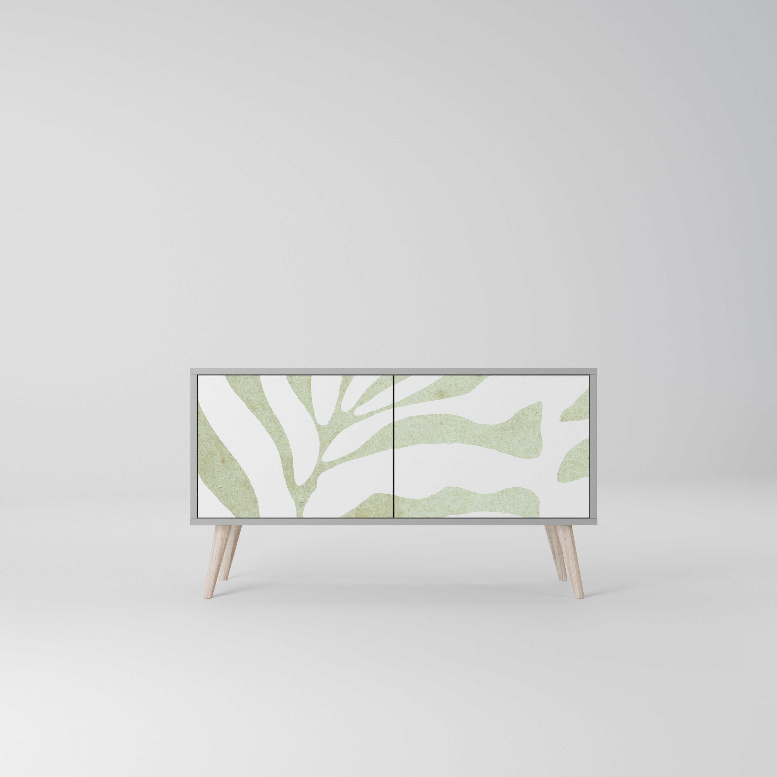 BOTANICAL SPARK Kompaktowa szafka RTV 2-drzwiowa