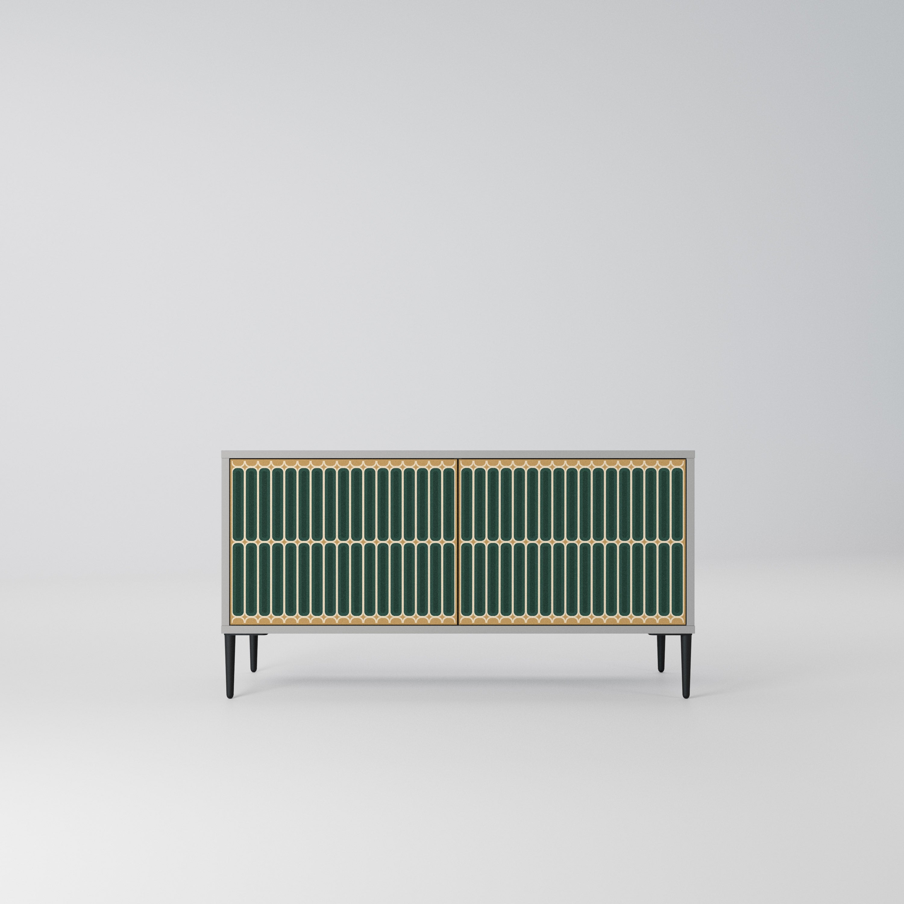 ILUSION GATE Kompaktowa szafka RTV 2-drzwiowa