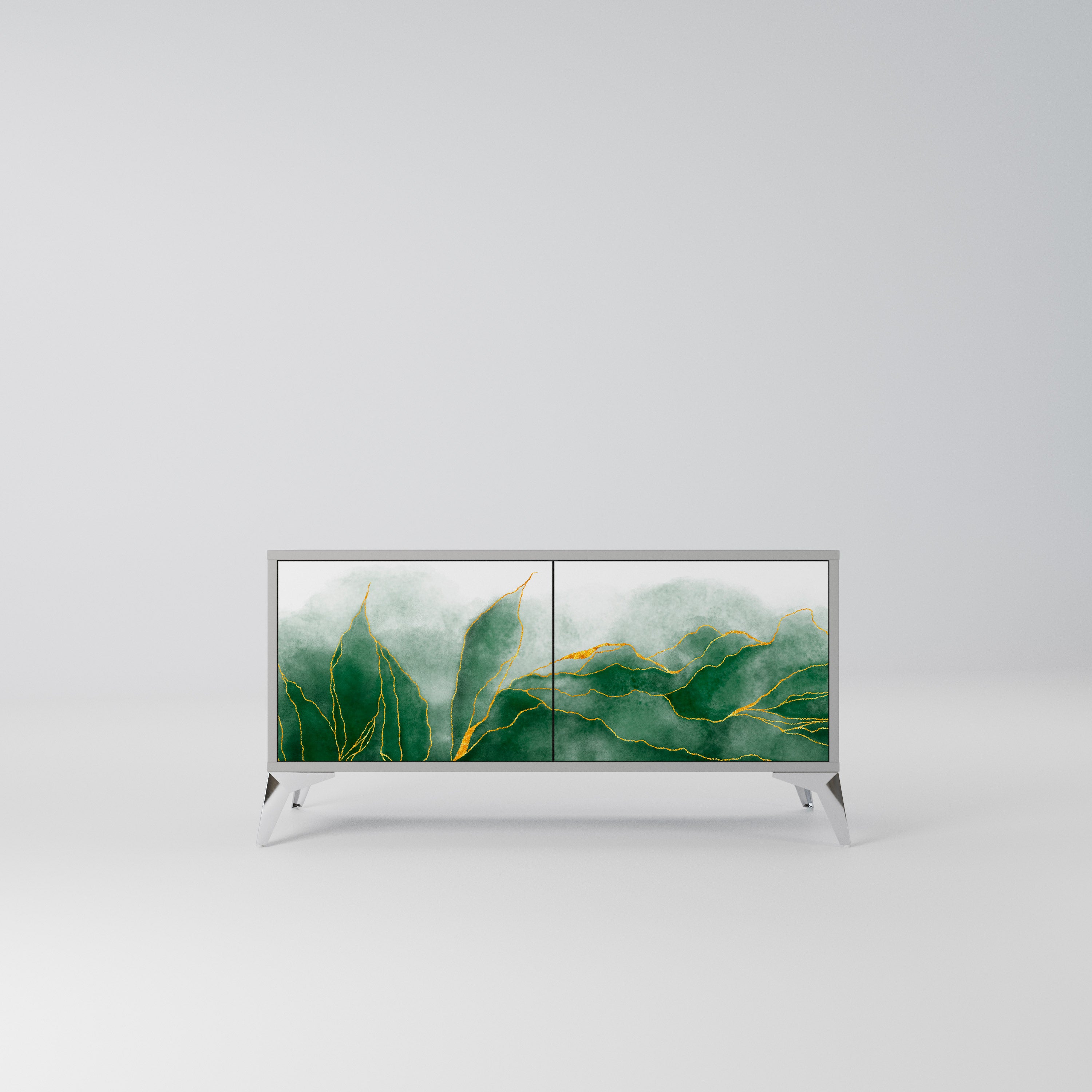 EXPENSIVE NATURE Kompaktowa szafka RTV 2-drzwiowa