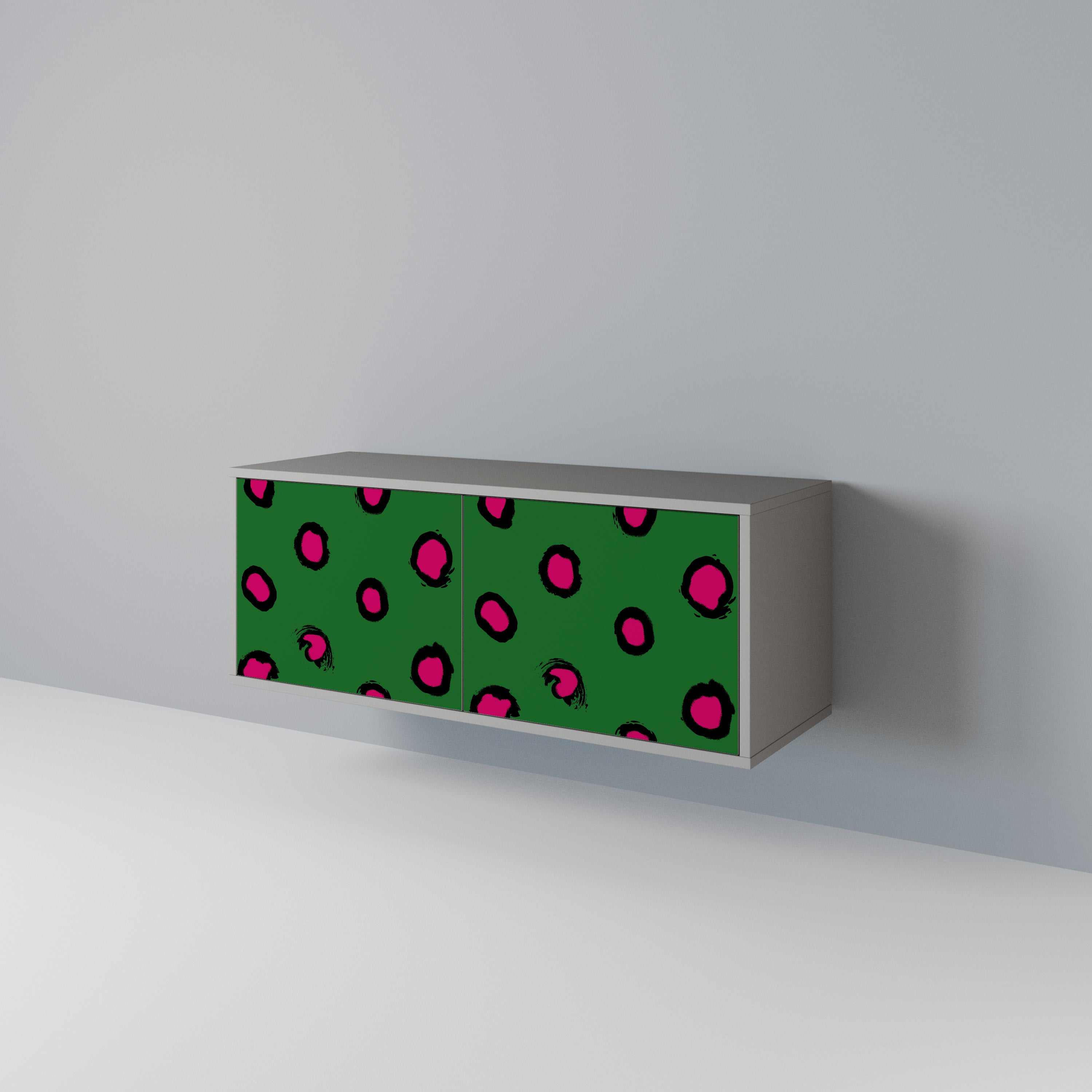 FUNKY SPOTS Kompaktowa szafka RTV 2-drzwiowa